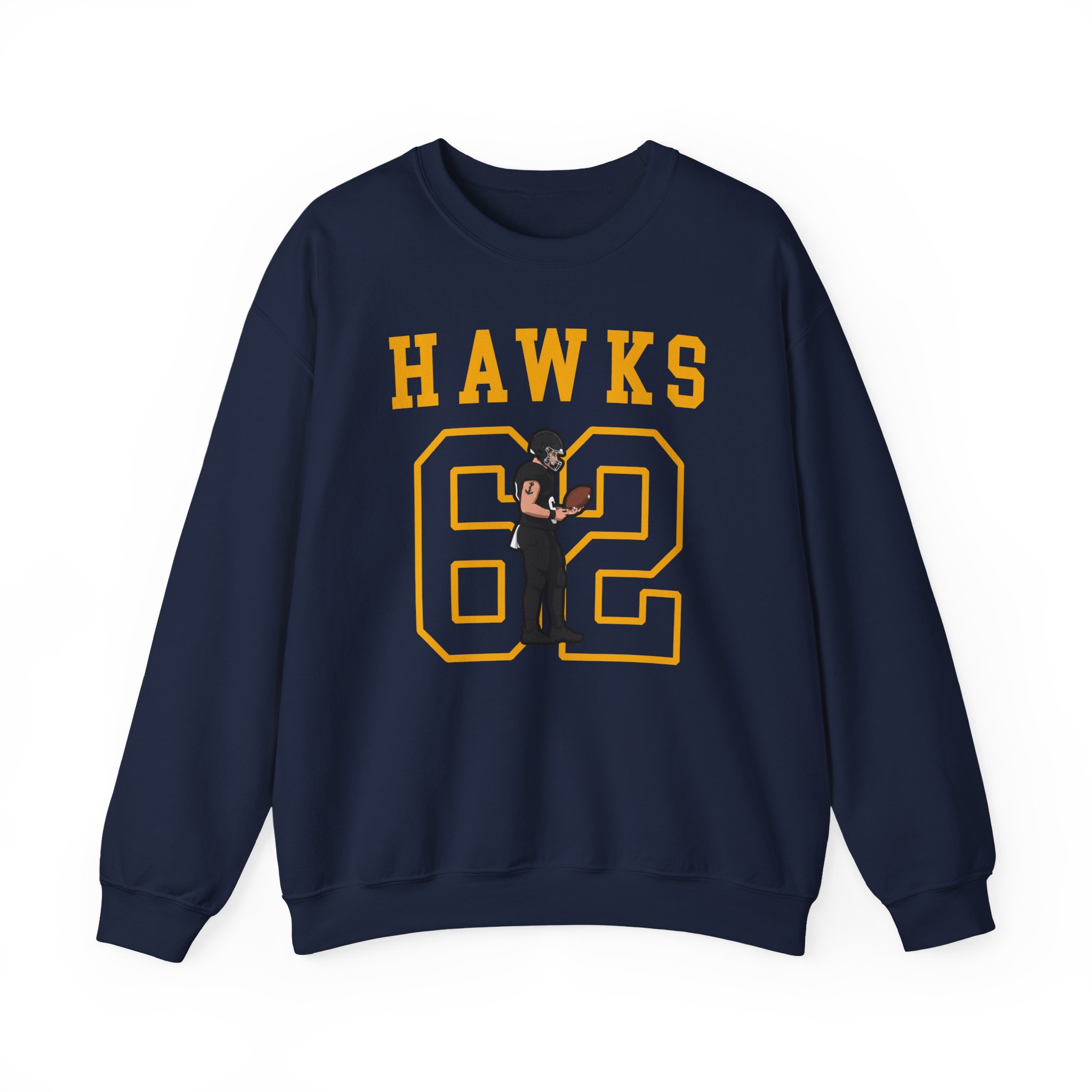 Crewneck Sweatshirt — character_shirsey in Navy