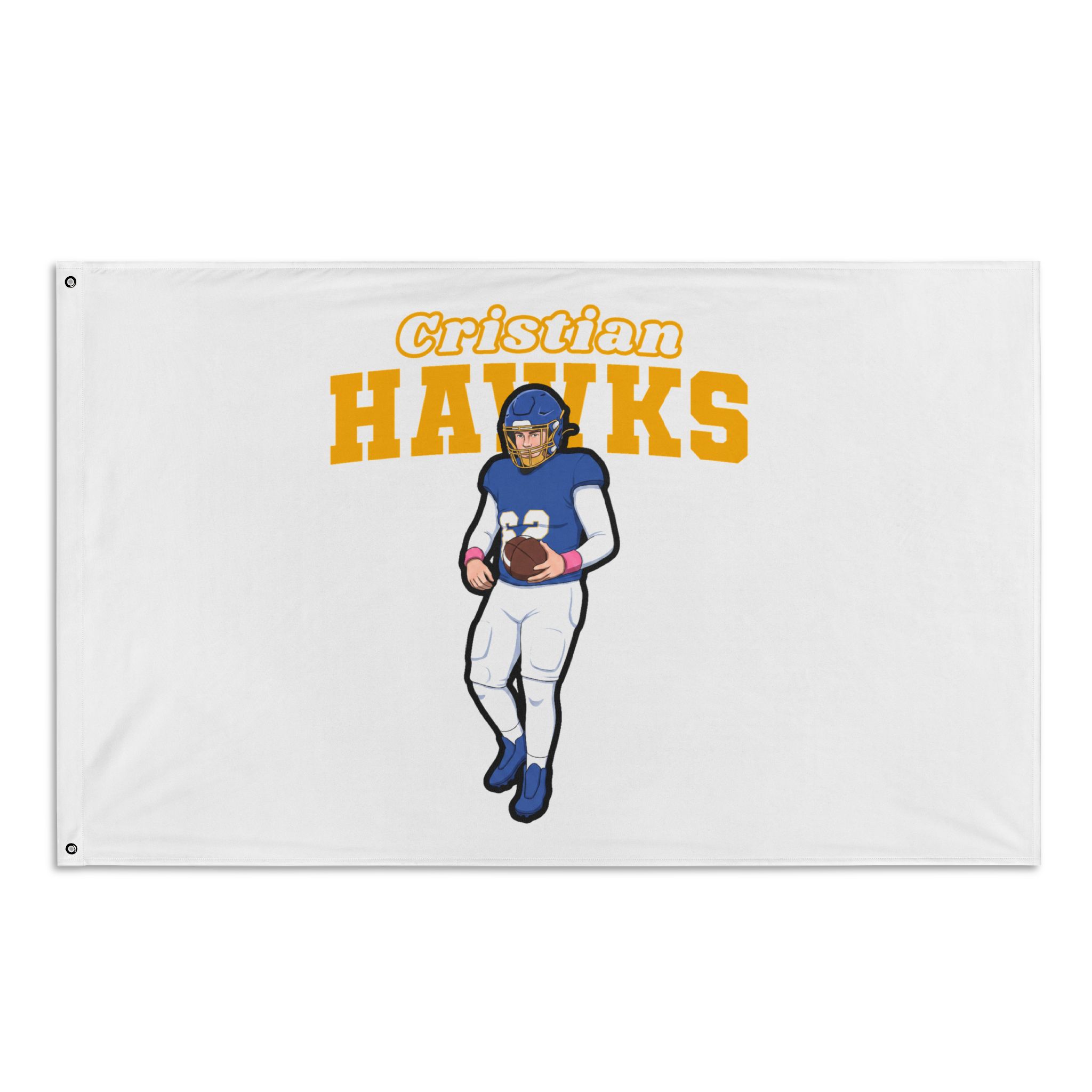 Flag (35 × 56 in) — character_name_arch in Classic
