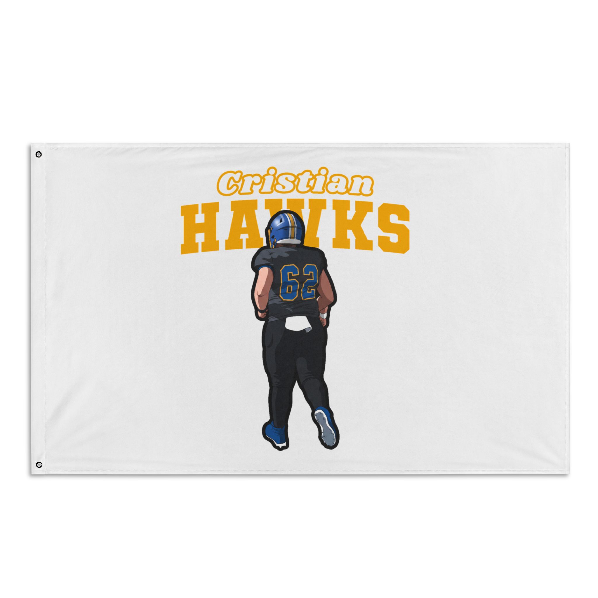 Flag (35 × 56 in) — character_name_arch in Classic