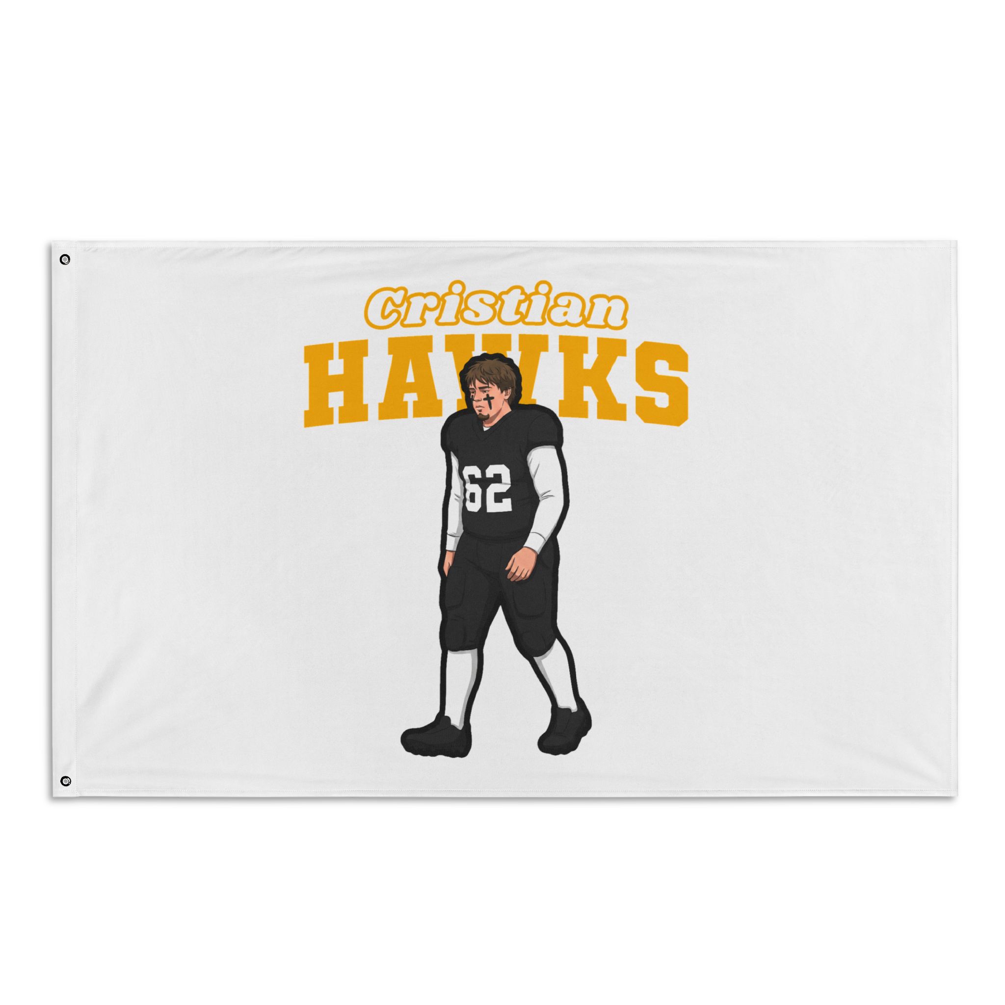 Flag (35 × 56 in) — character_name_arch in Classic
