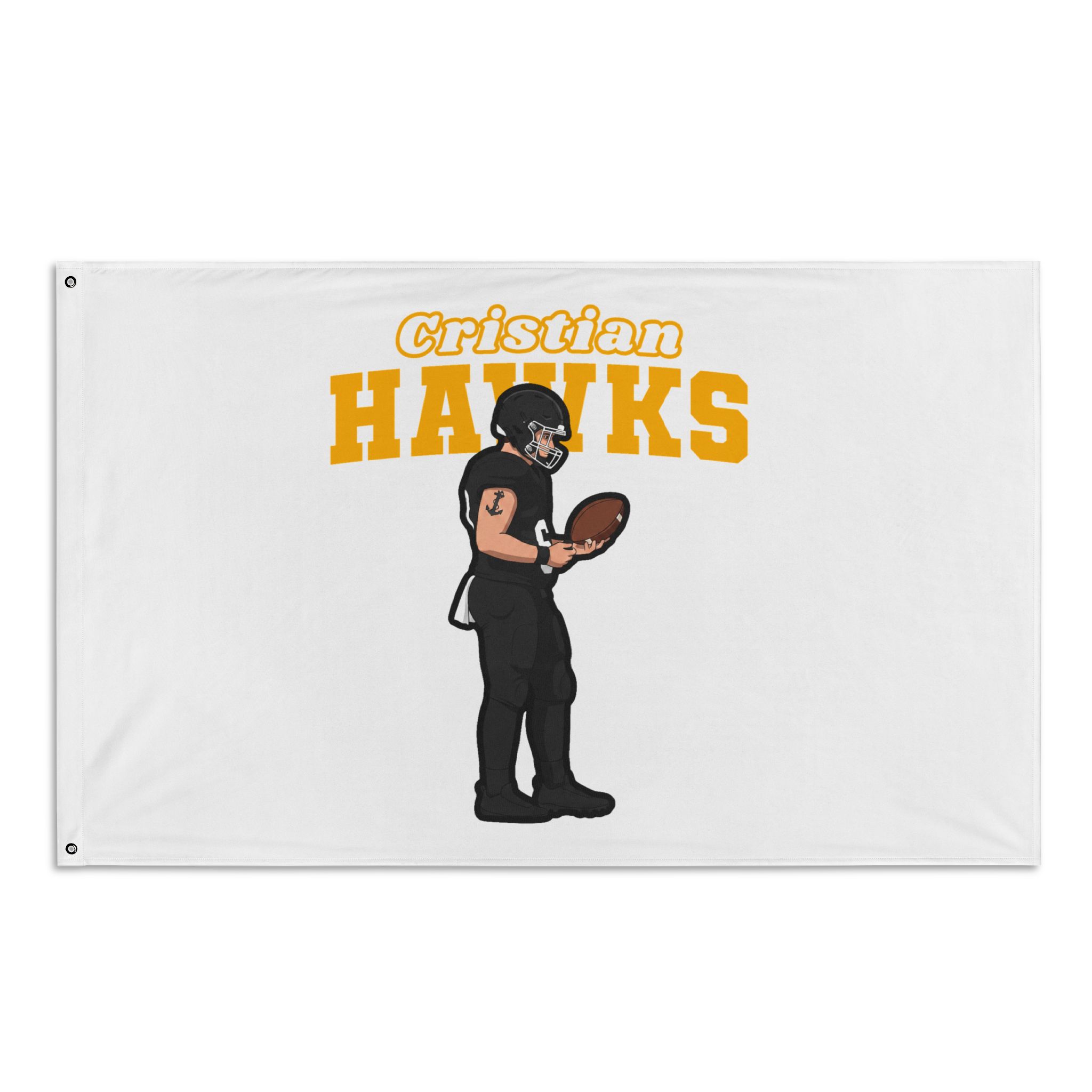 Flag (35 × 56 in) — character_name_arch in Classic