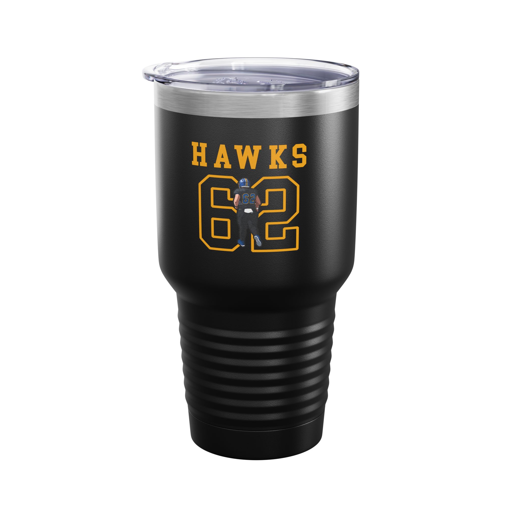30oz Tumbler — character_shirsey in Black