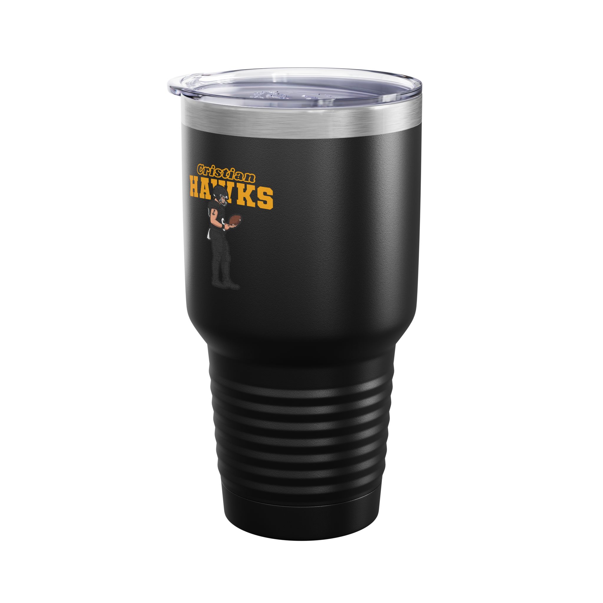 30oz Tumbler — character_name_arch in Black