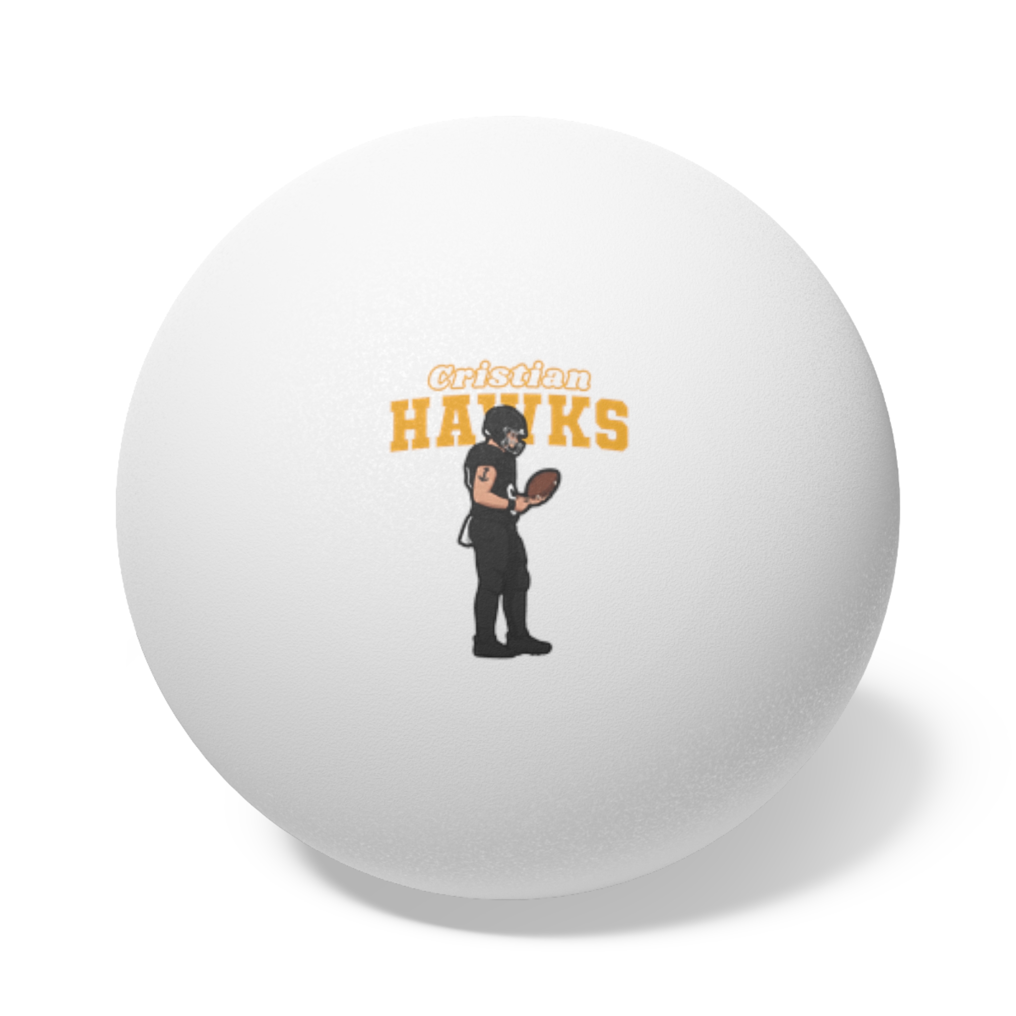 Ping Pong Balls, 6 pcs — character_name_arch in White