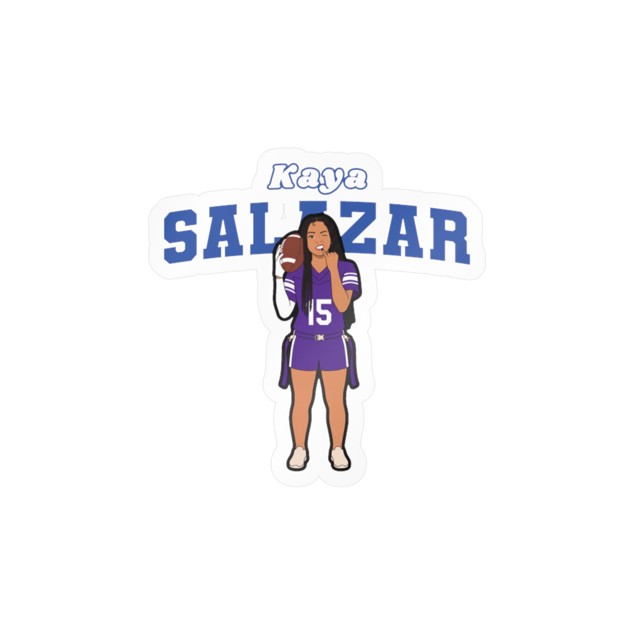 Vinyl Sticker — character_name_arch in Classic