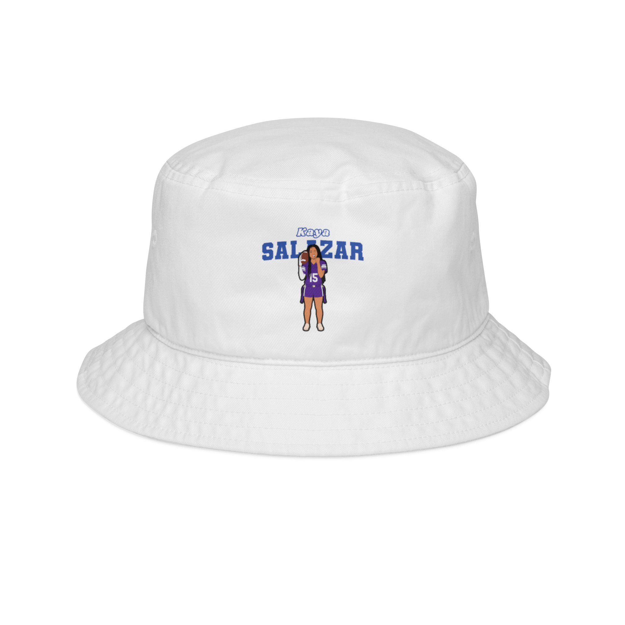 Bucket Hat — character_name_arch in White