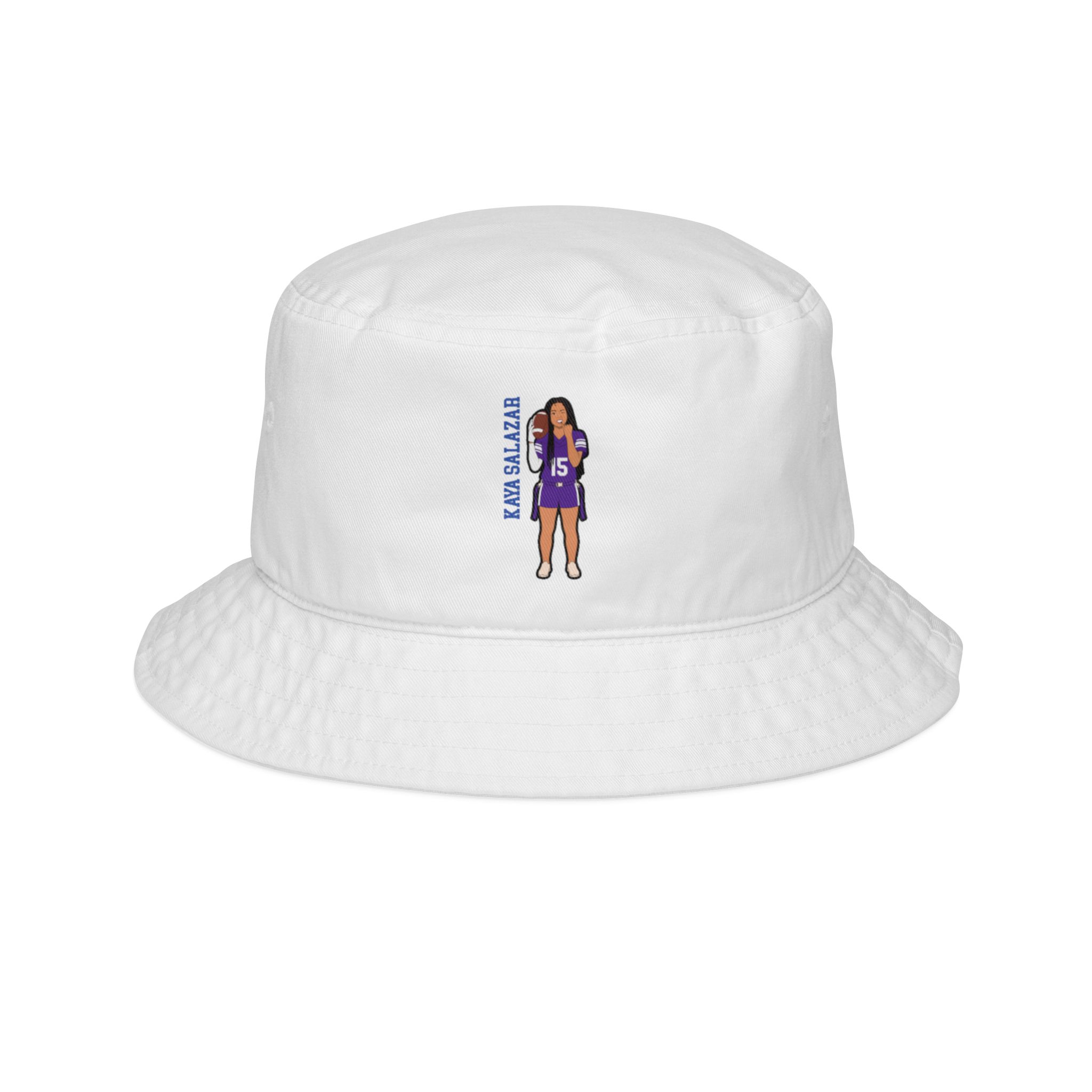 Bucket Hat — character_name_vertical in White