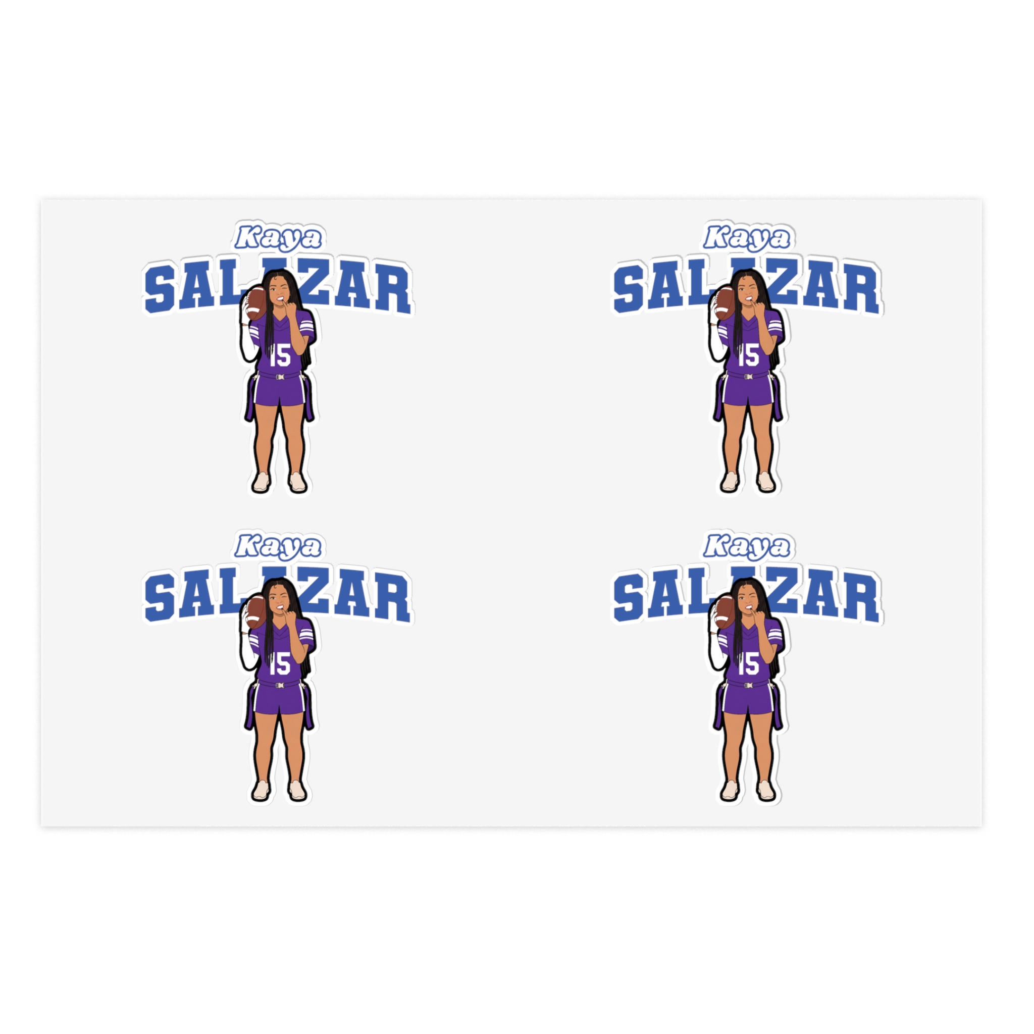 Sticker Sheet — character_name_arch in Classic