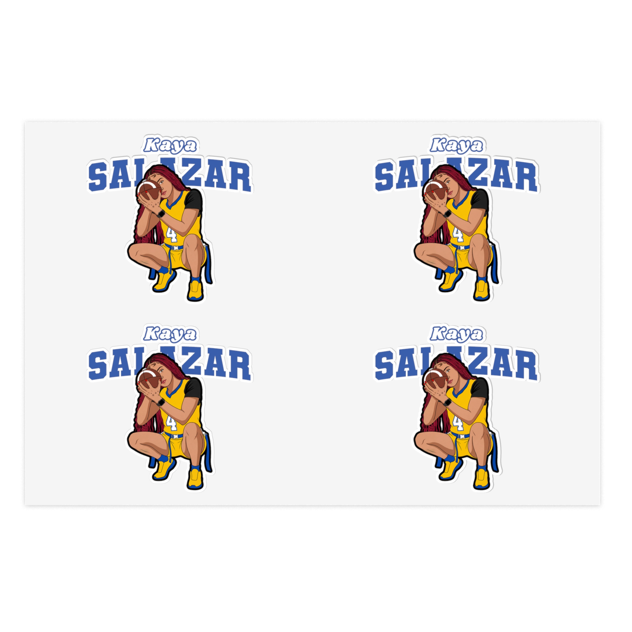 Sticker Sheet — character_name_arch in Classic