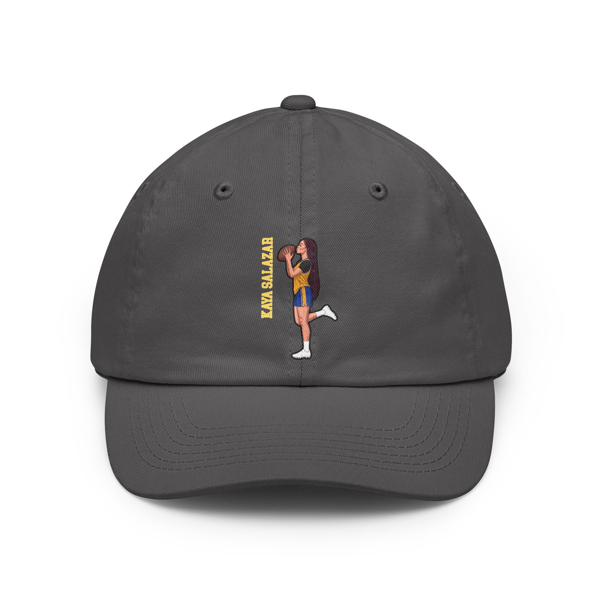 Classic Cap — character_name_vertical in Grey