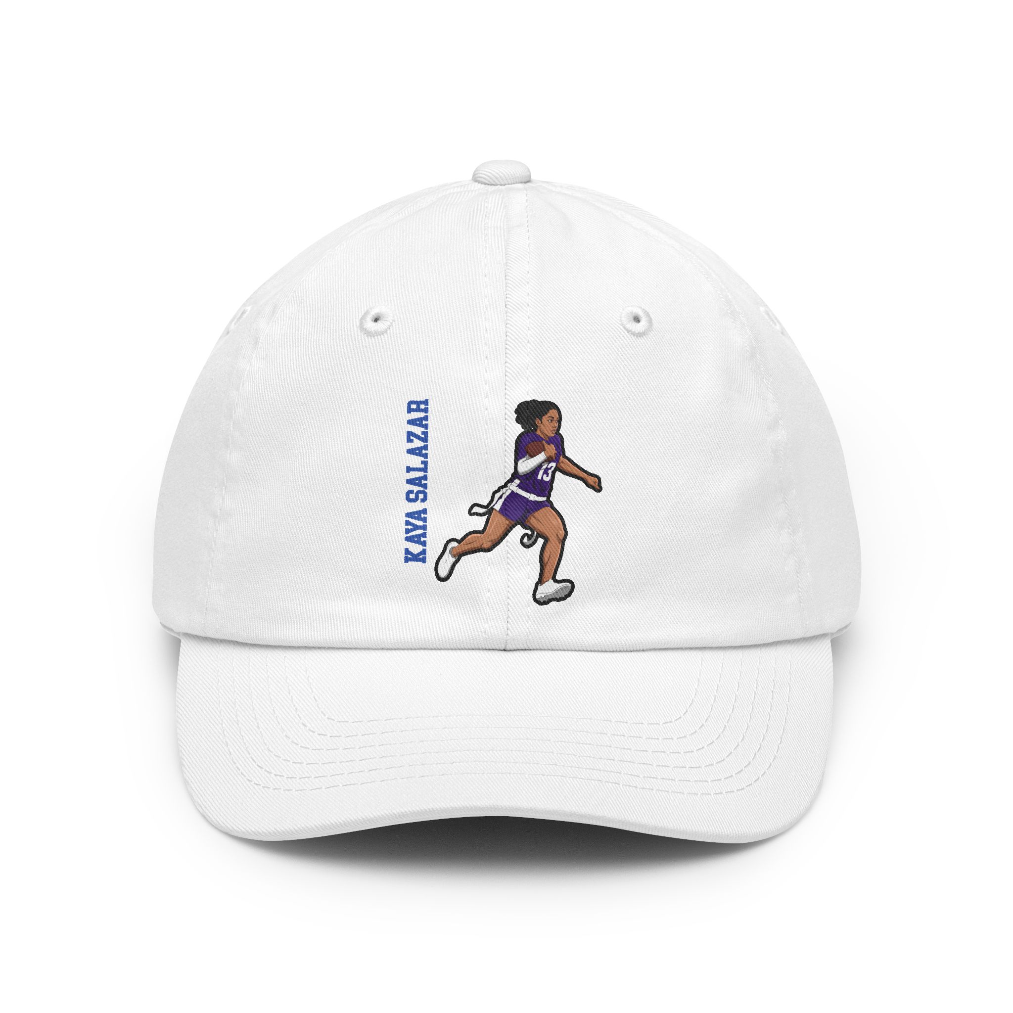 Classic Cap — character_name_vertical in White