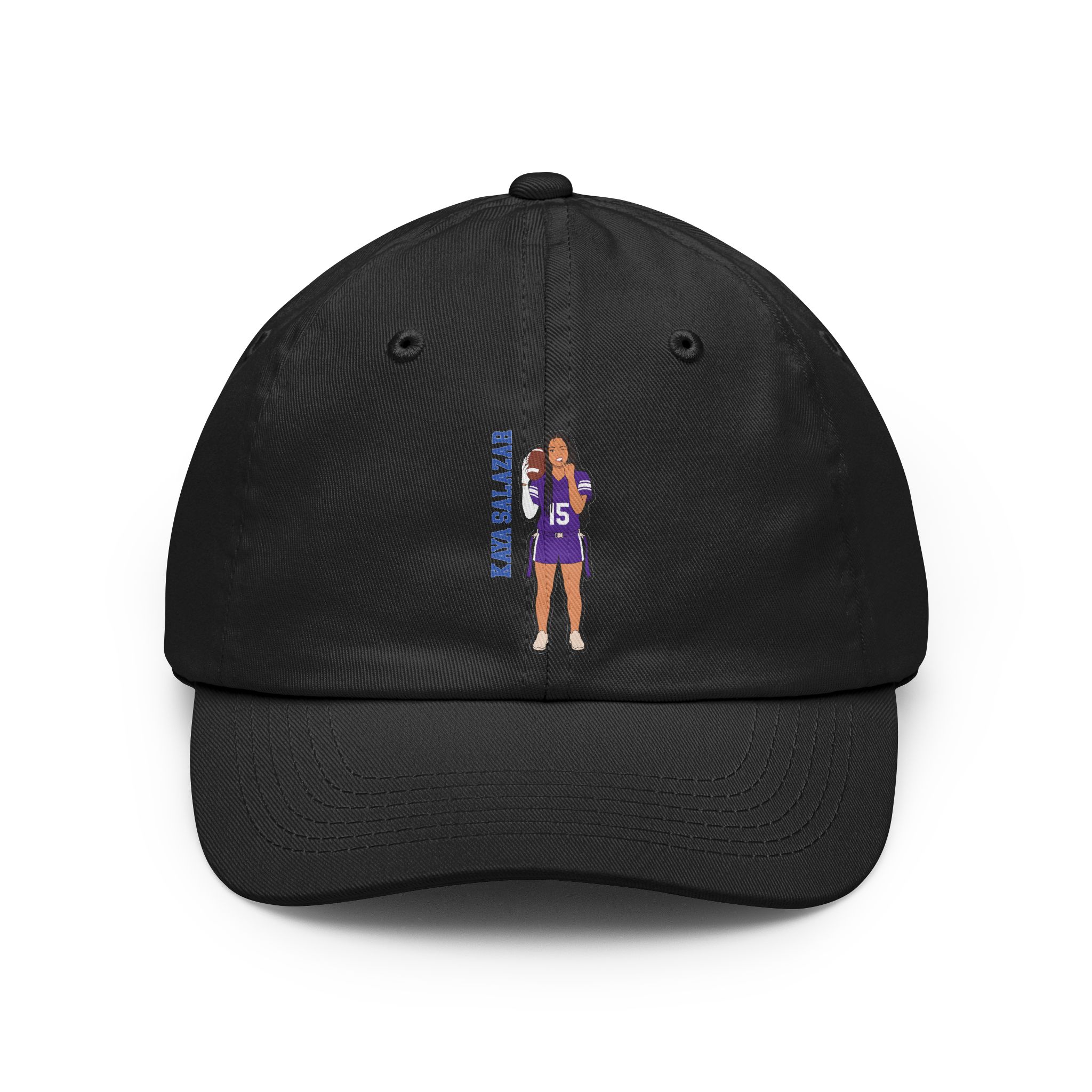 Classic Cap — character_name_vertical in Black