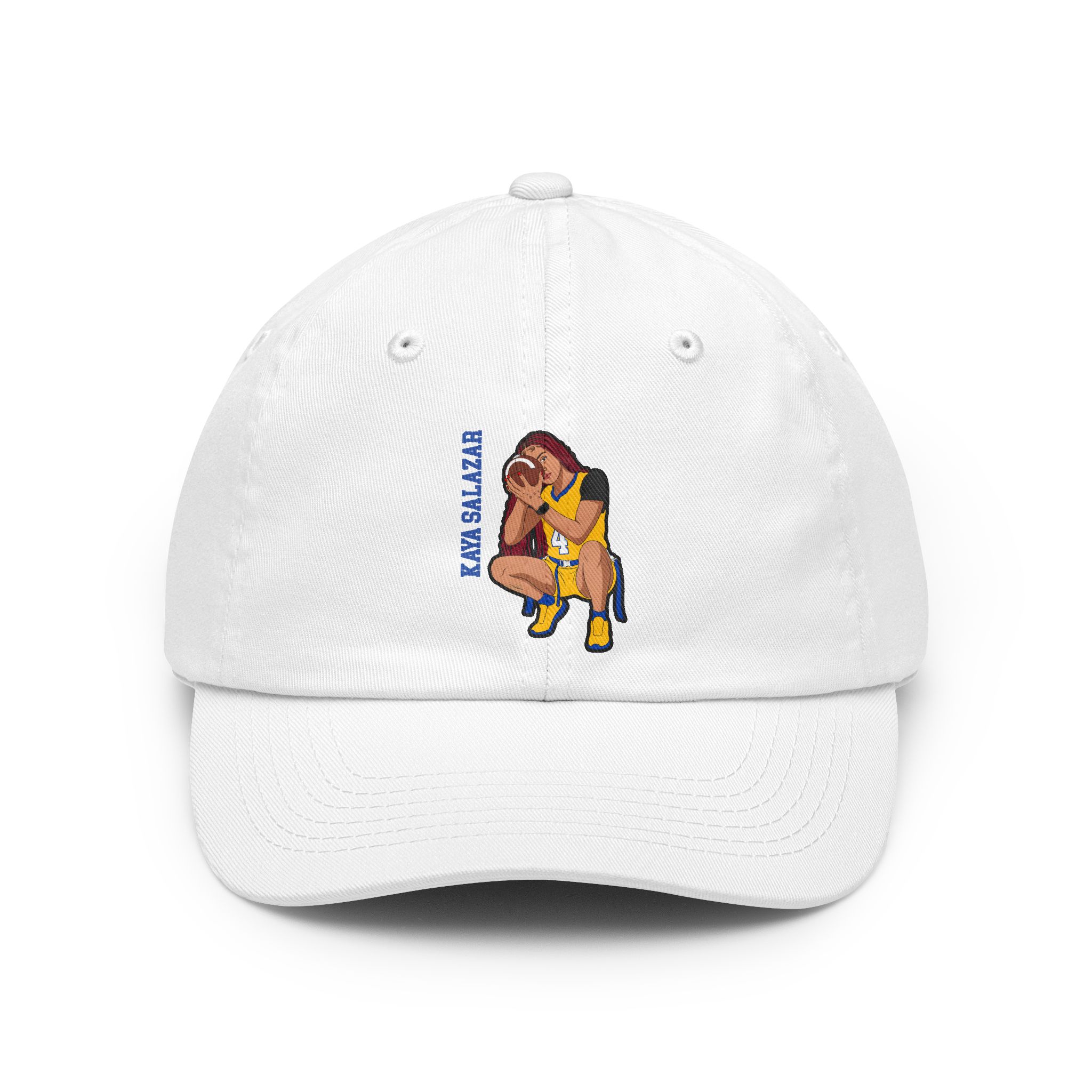 Classic Cap — character_name_vertical in White