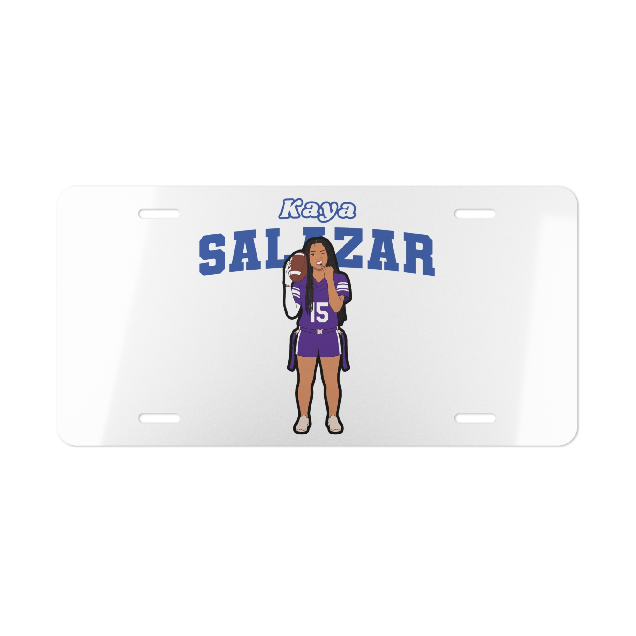 License Plate — character_name_arch in Classic