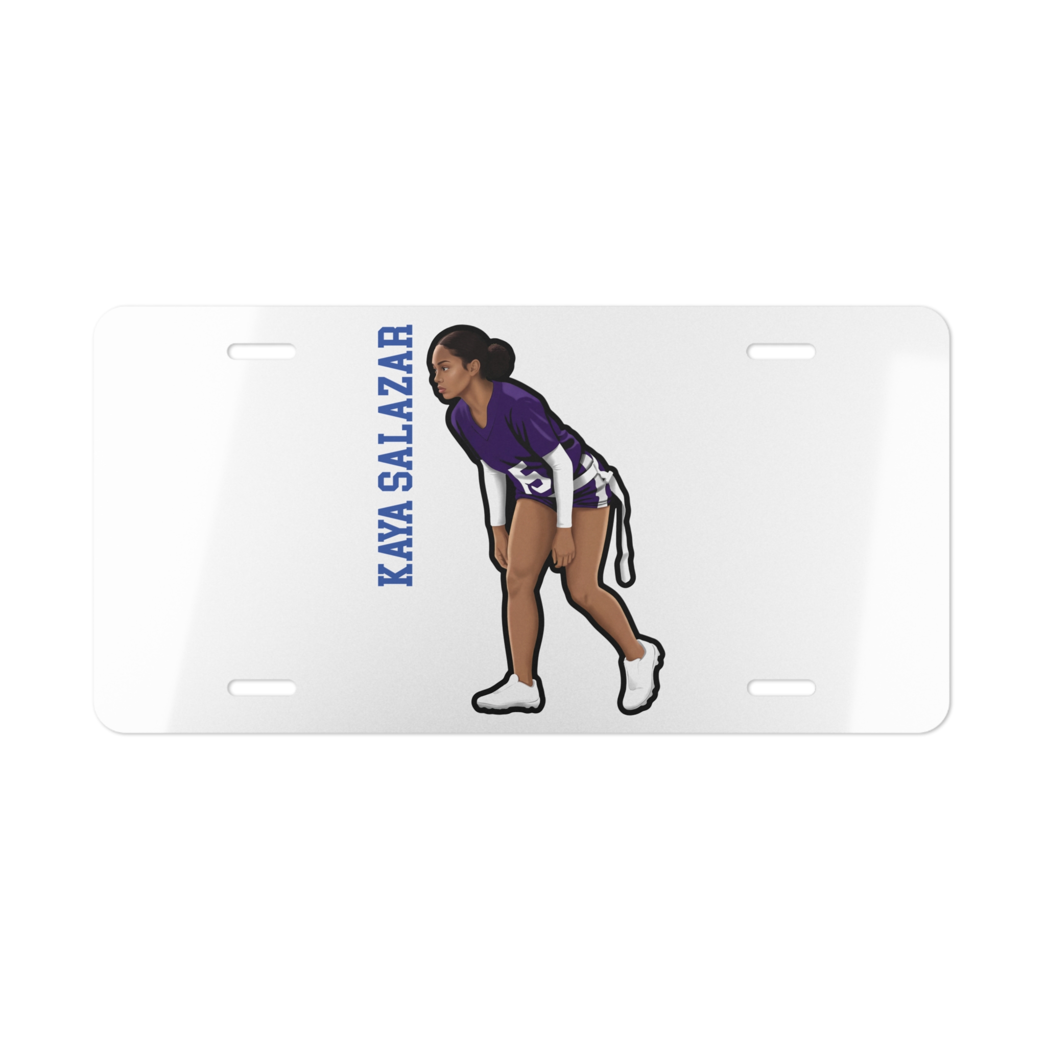 License Plate — character_name_vertical in Classic