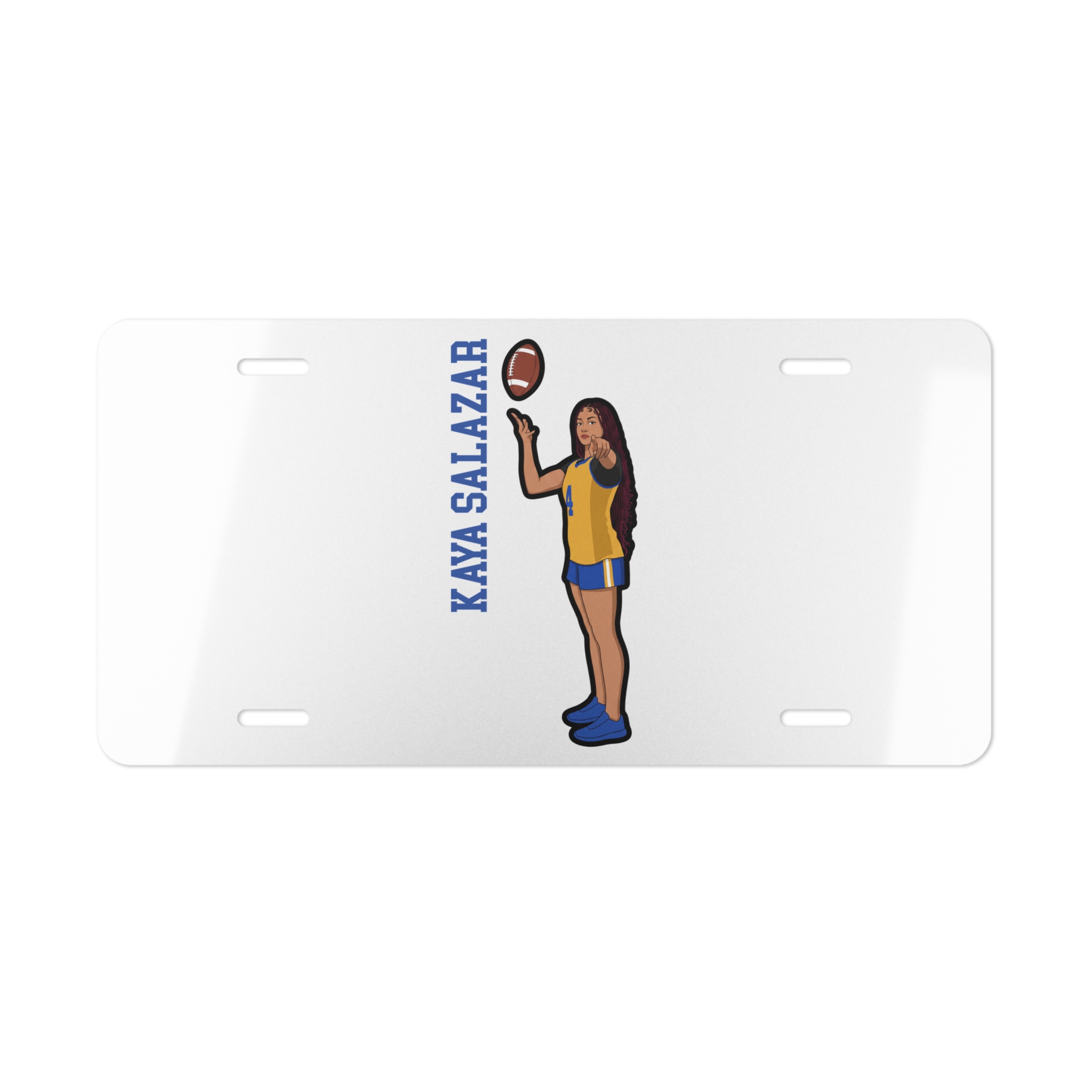 License Plate — character_name_vertical in Classic