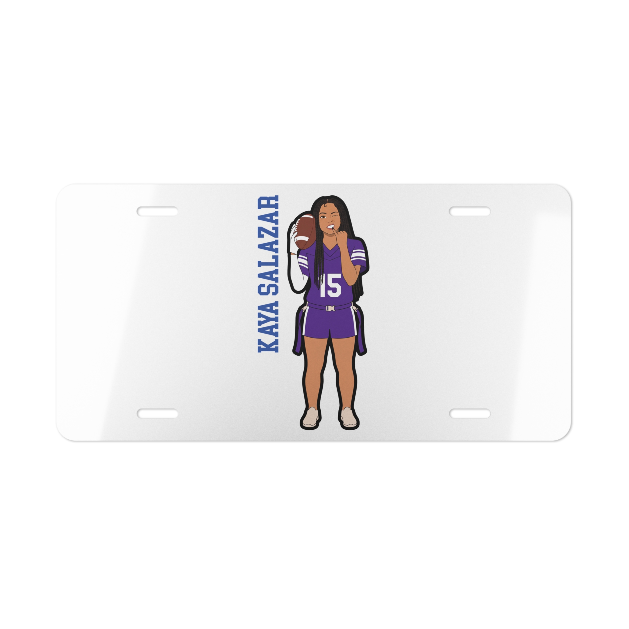 License Plate — character_name_vertical in Classic