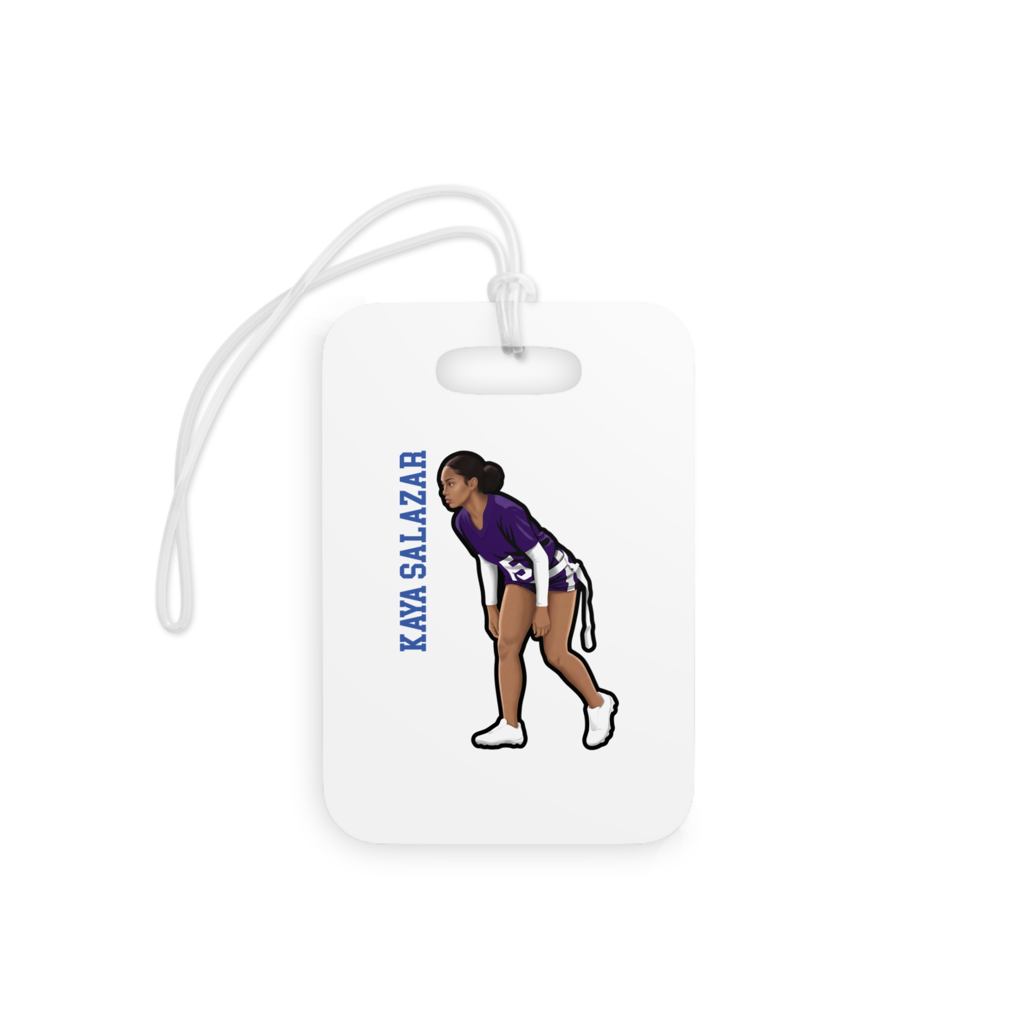 Bag Tag — character_name_vertical in Classic