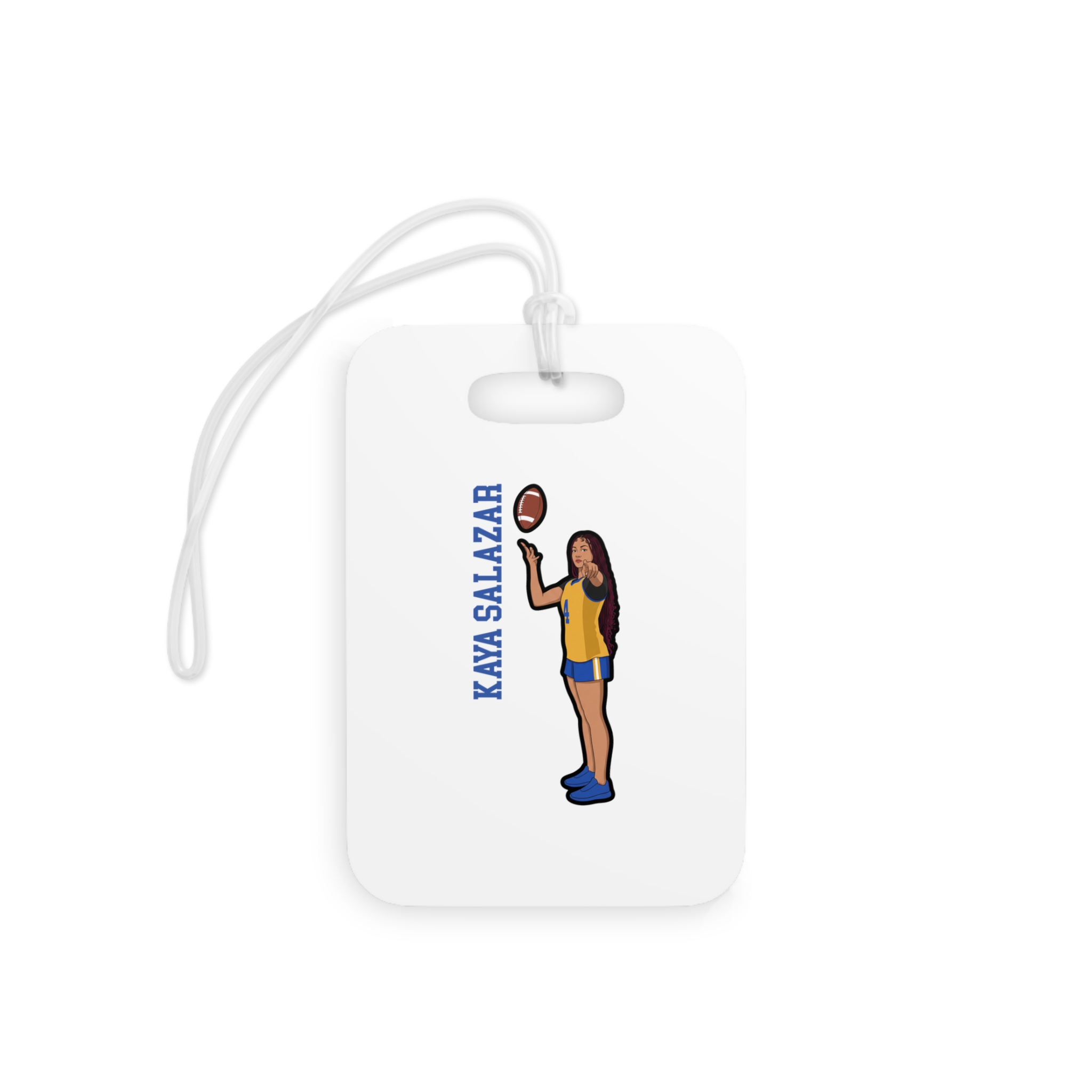 Bag Tag — character_name_vertical in Classic