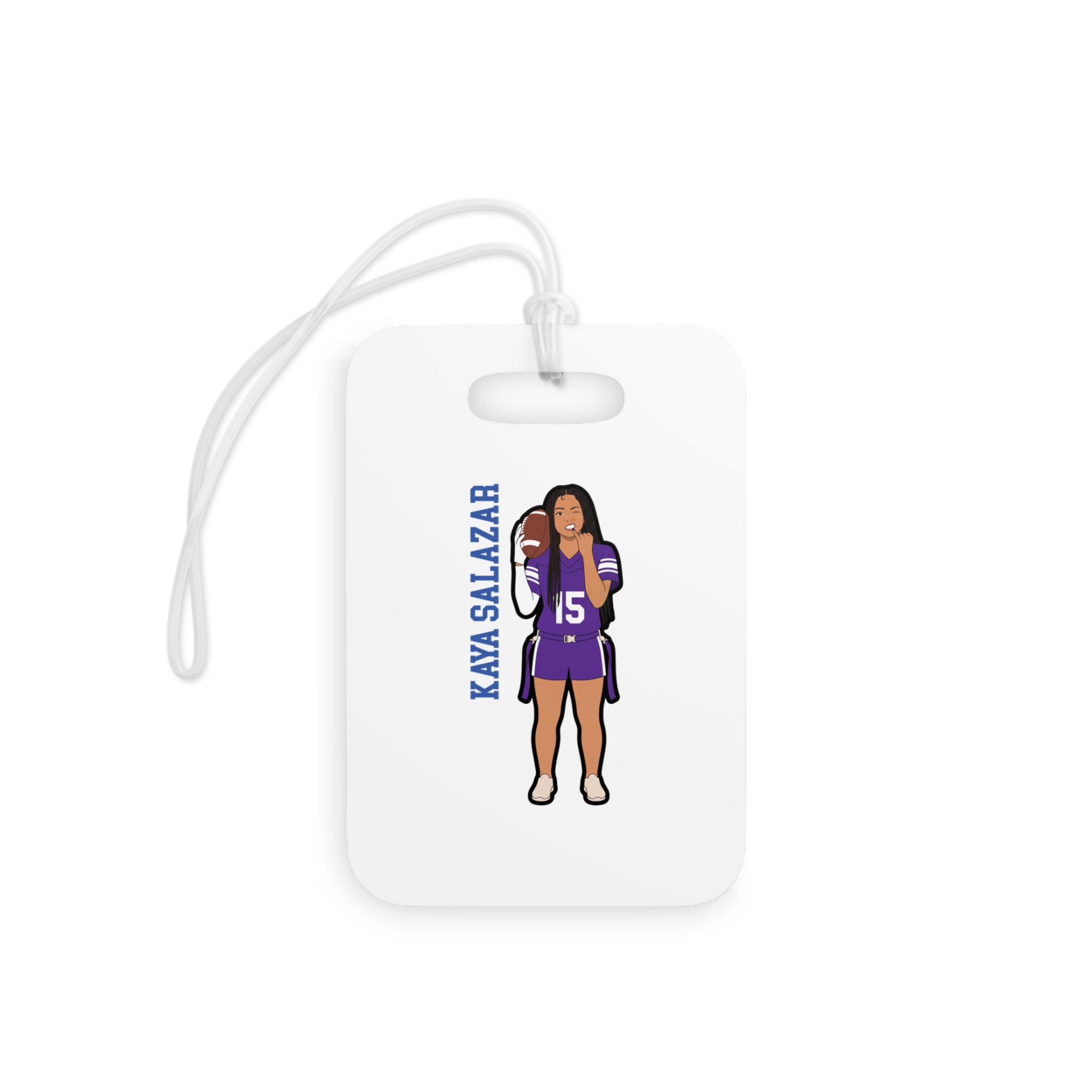 Bag Tag — character_name_vertical in Classic