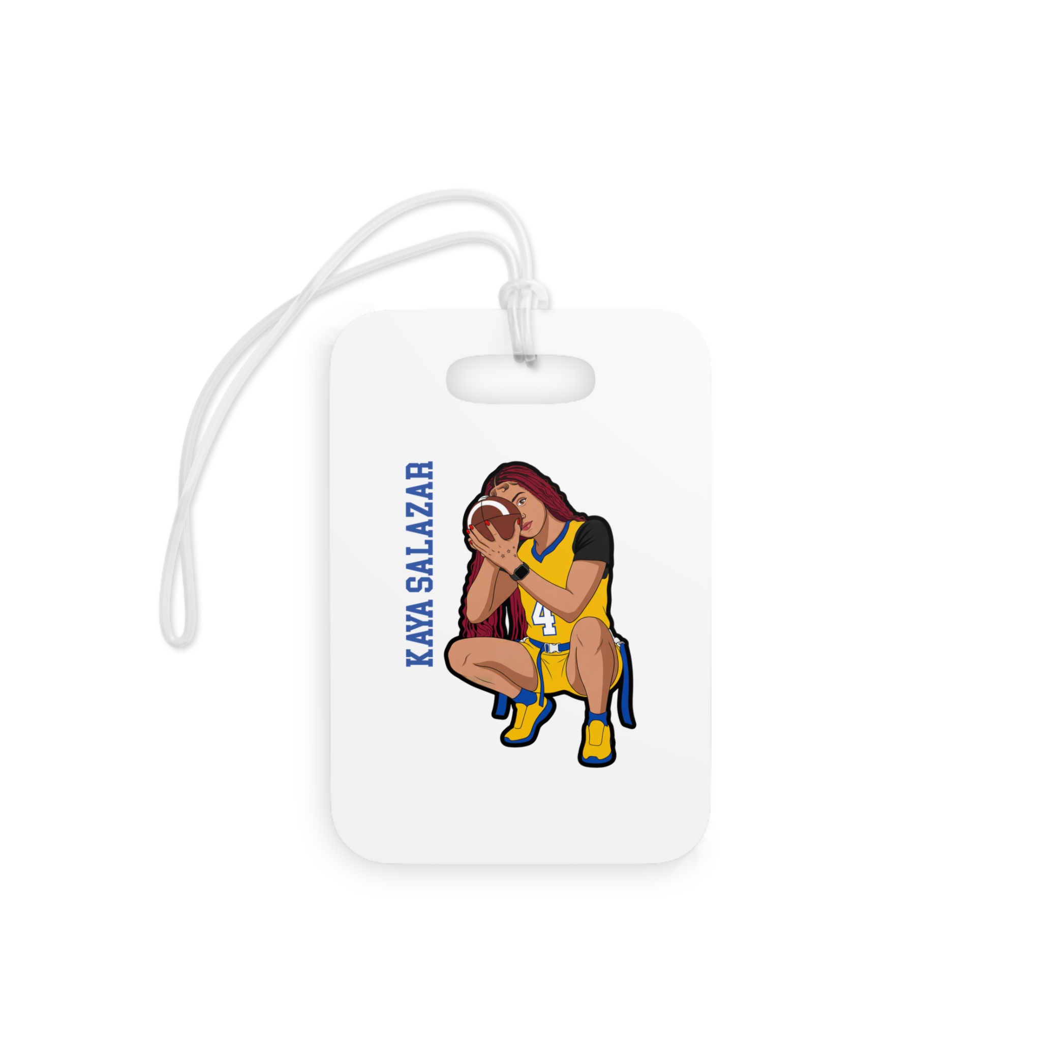 Bag Tag — character_name_vertical in Classic