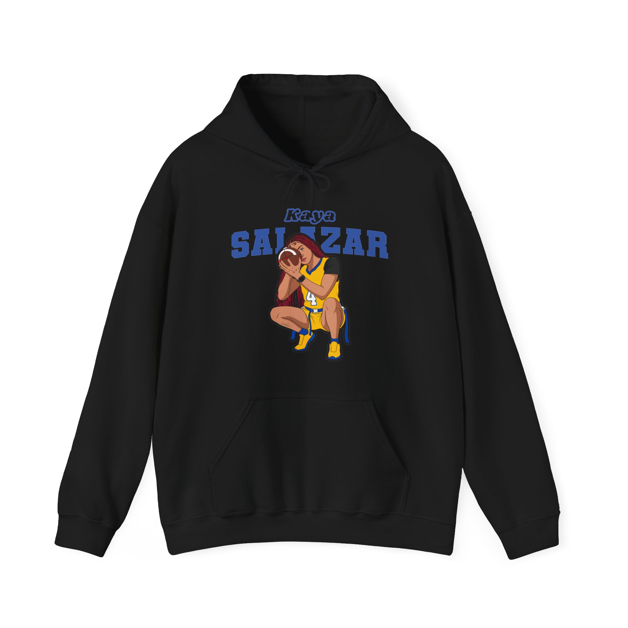 Hoodie — character_name_arch in Black