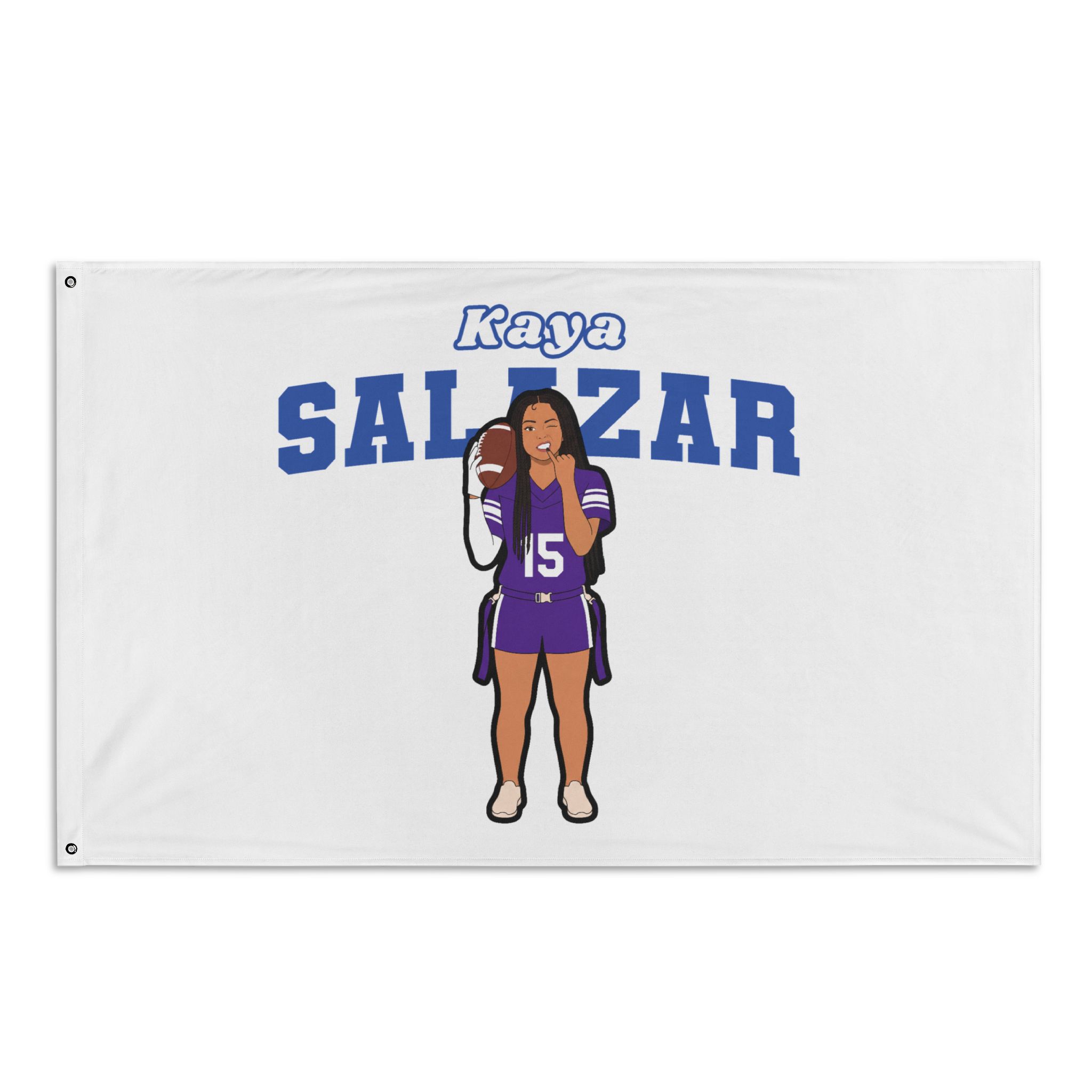 Flag (35 × 56 in) — character_name_arch in Classic