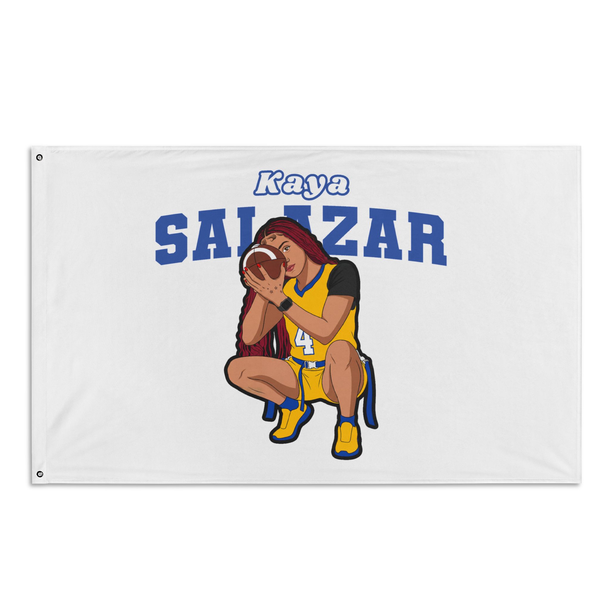 Flag (35 × 56 in) — character_name_arch in Classic