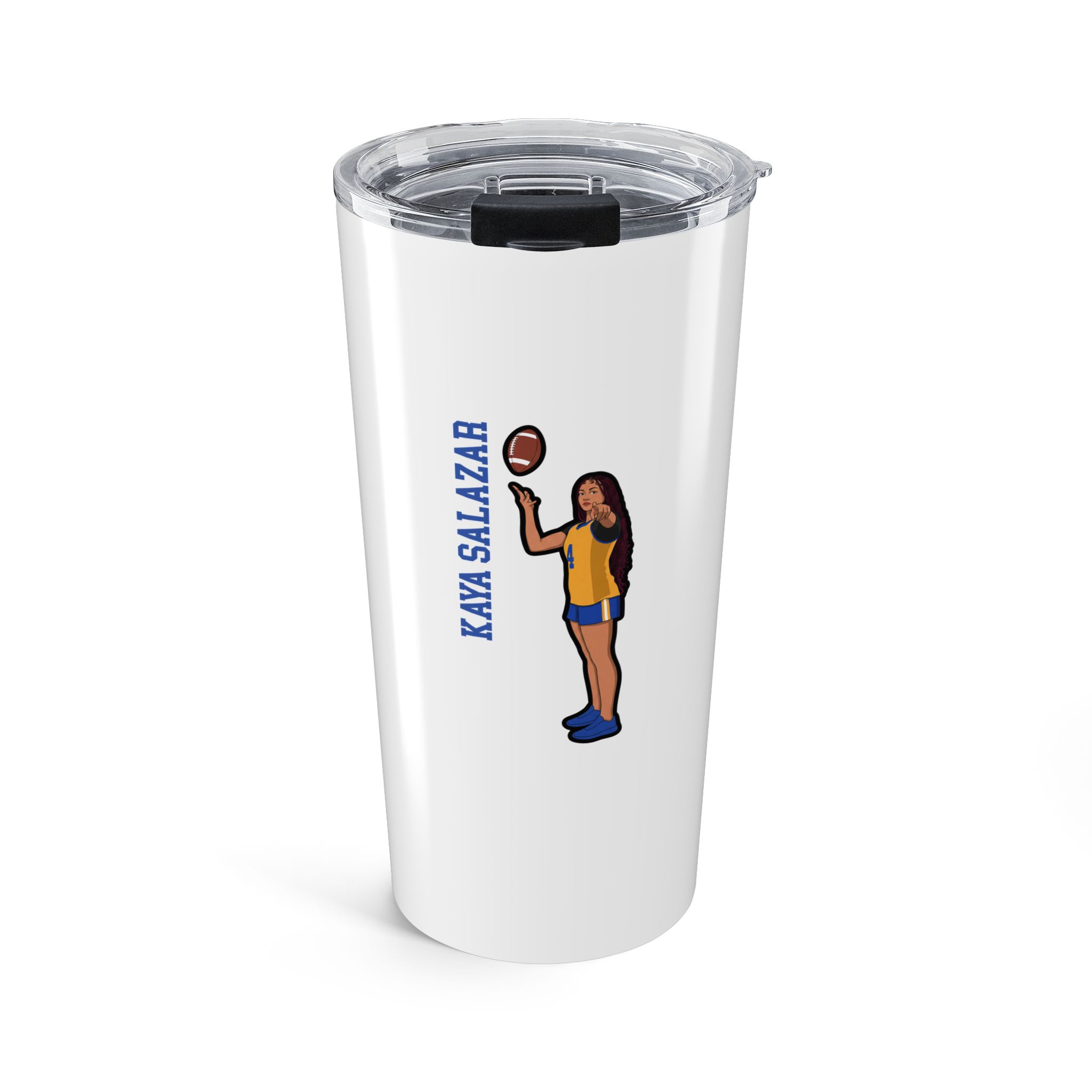 20oz Tumbler — character_name_vertical in Classic