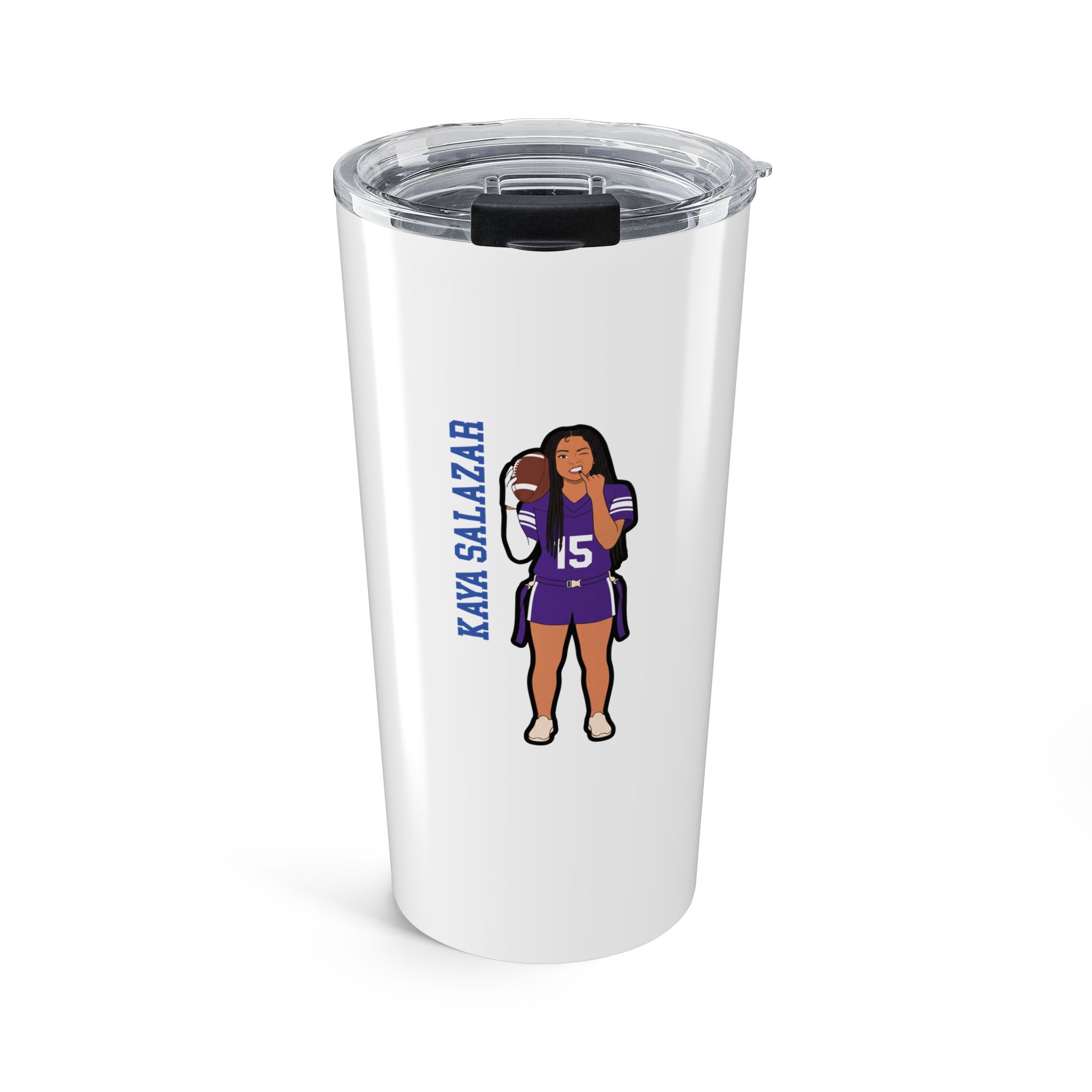 20oz Tumbler — character_name_vertical in Classic