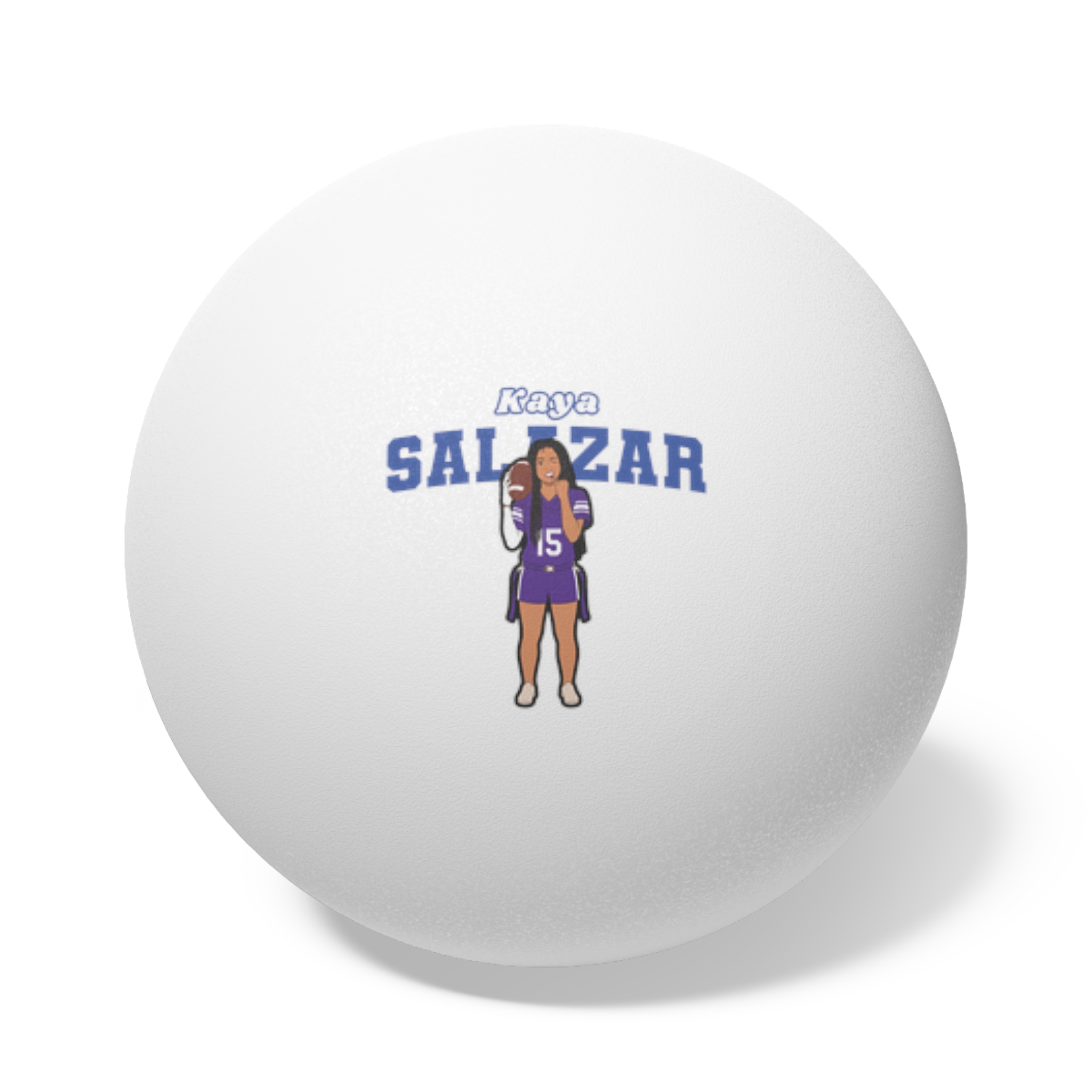 Ping Pong Balls, 6 pcs — character_name_arch in White