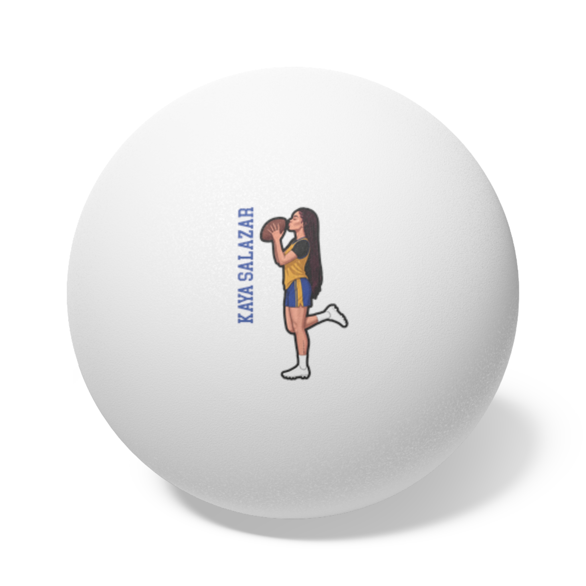Ping Pong Balls, 6 pcs — character_name_vertical in White