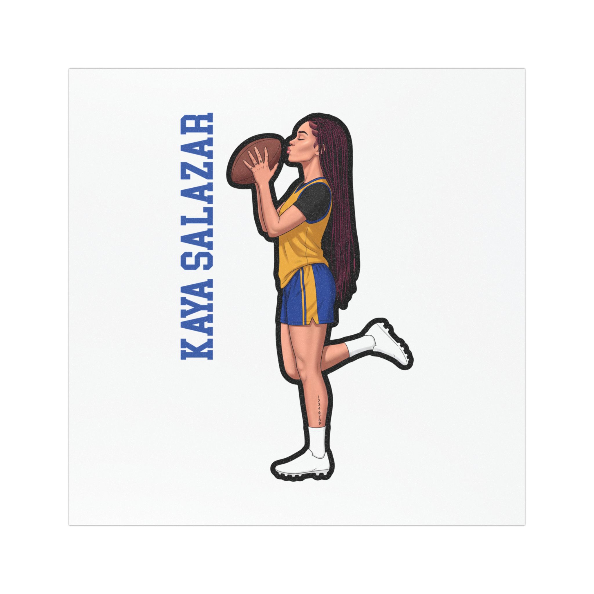 Car Magnets — character_name_vertical in Classic