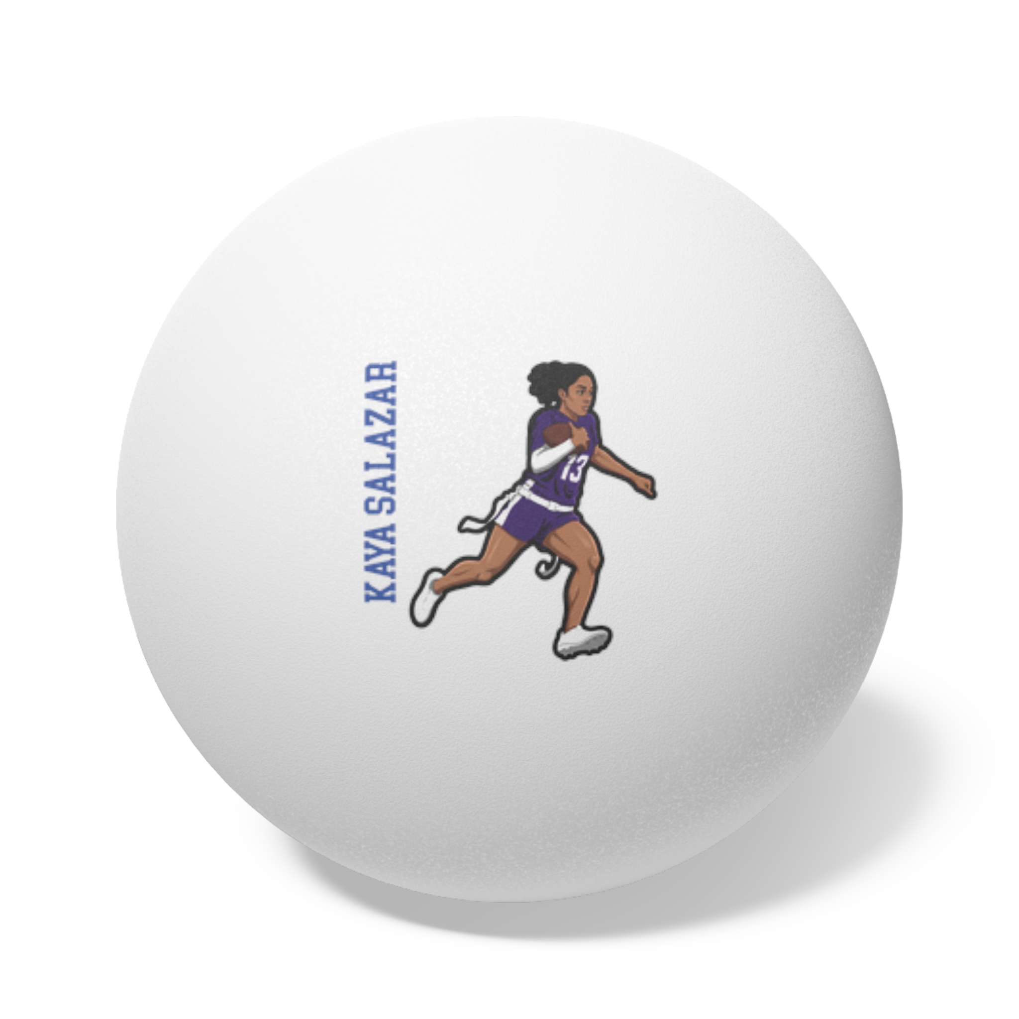 Ping Pong Balls, 6 pcs — character_name_vertical in White
