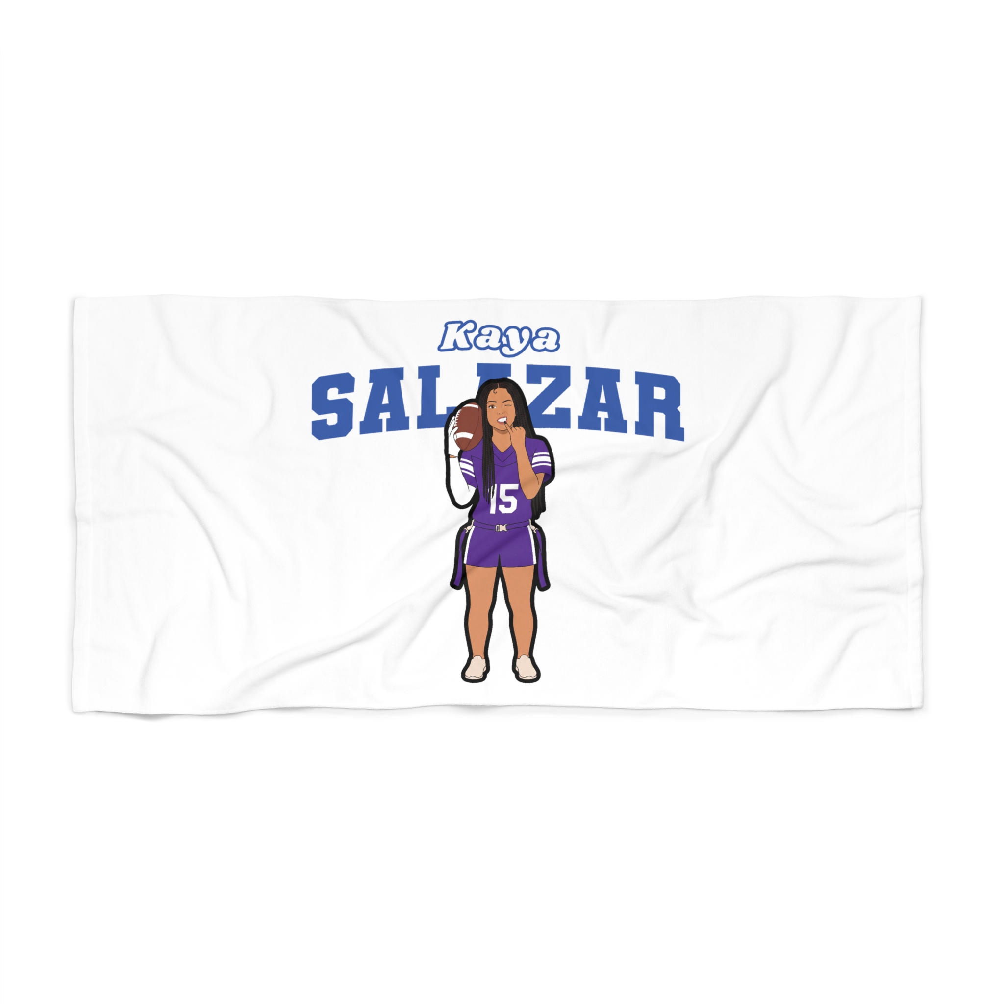 Beach Towel — character_name_arch in Classic