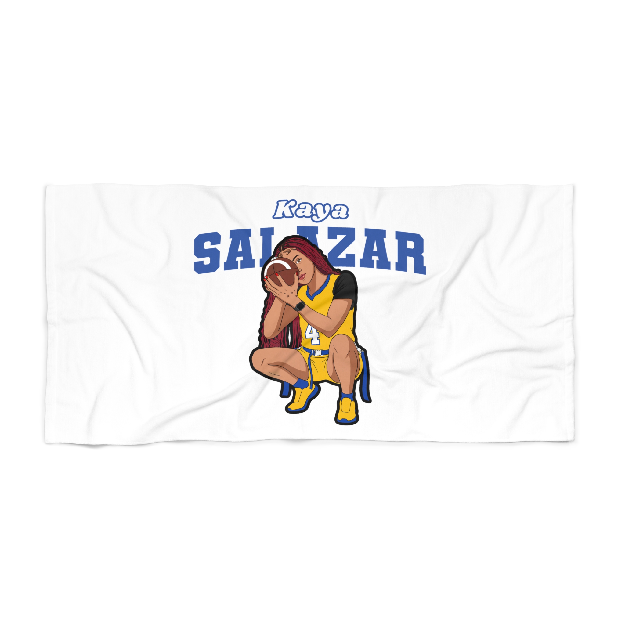 Beach Towel — character_name_arch in Classic