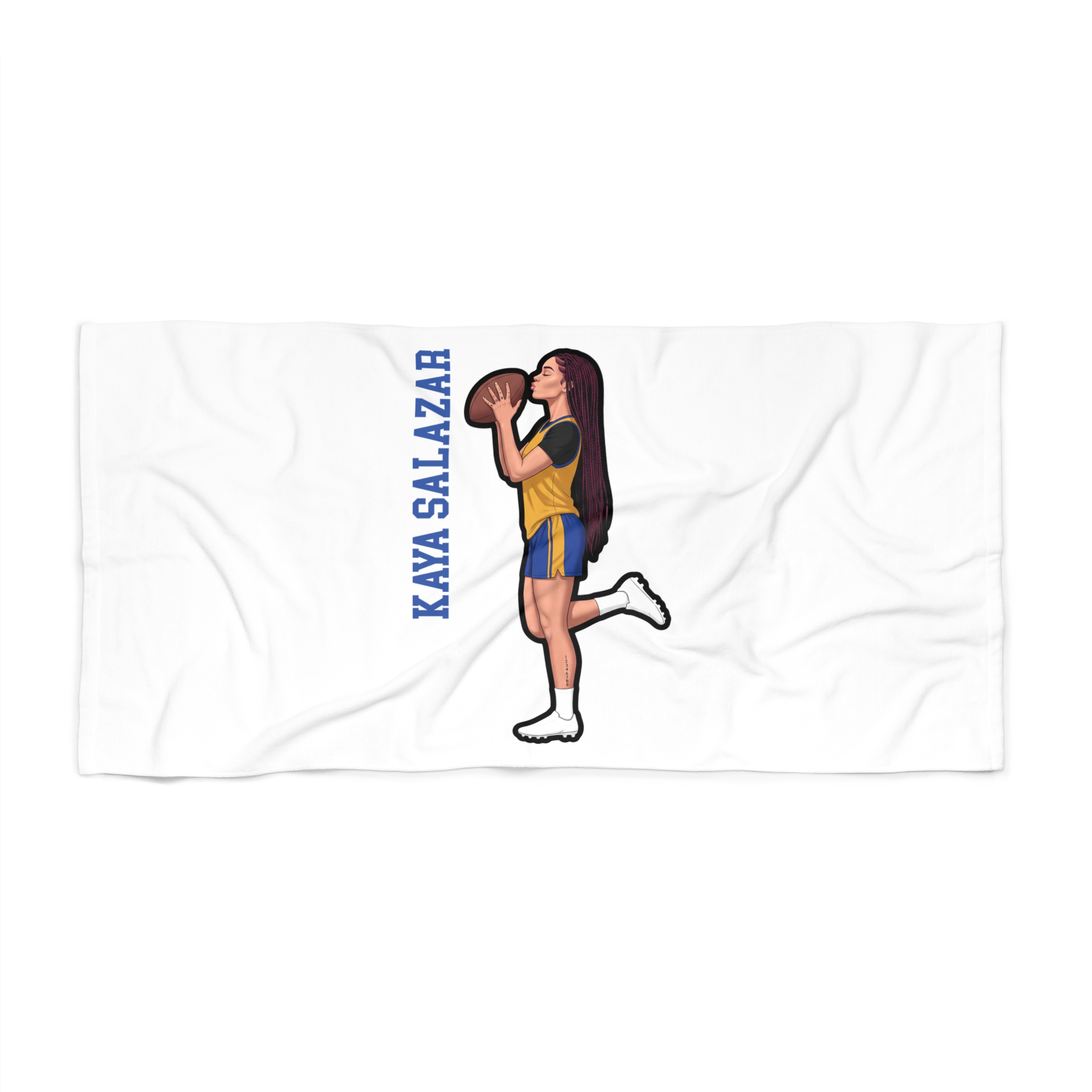 Beach Towel — character_name_vertical in Classic