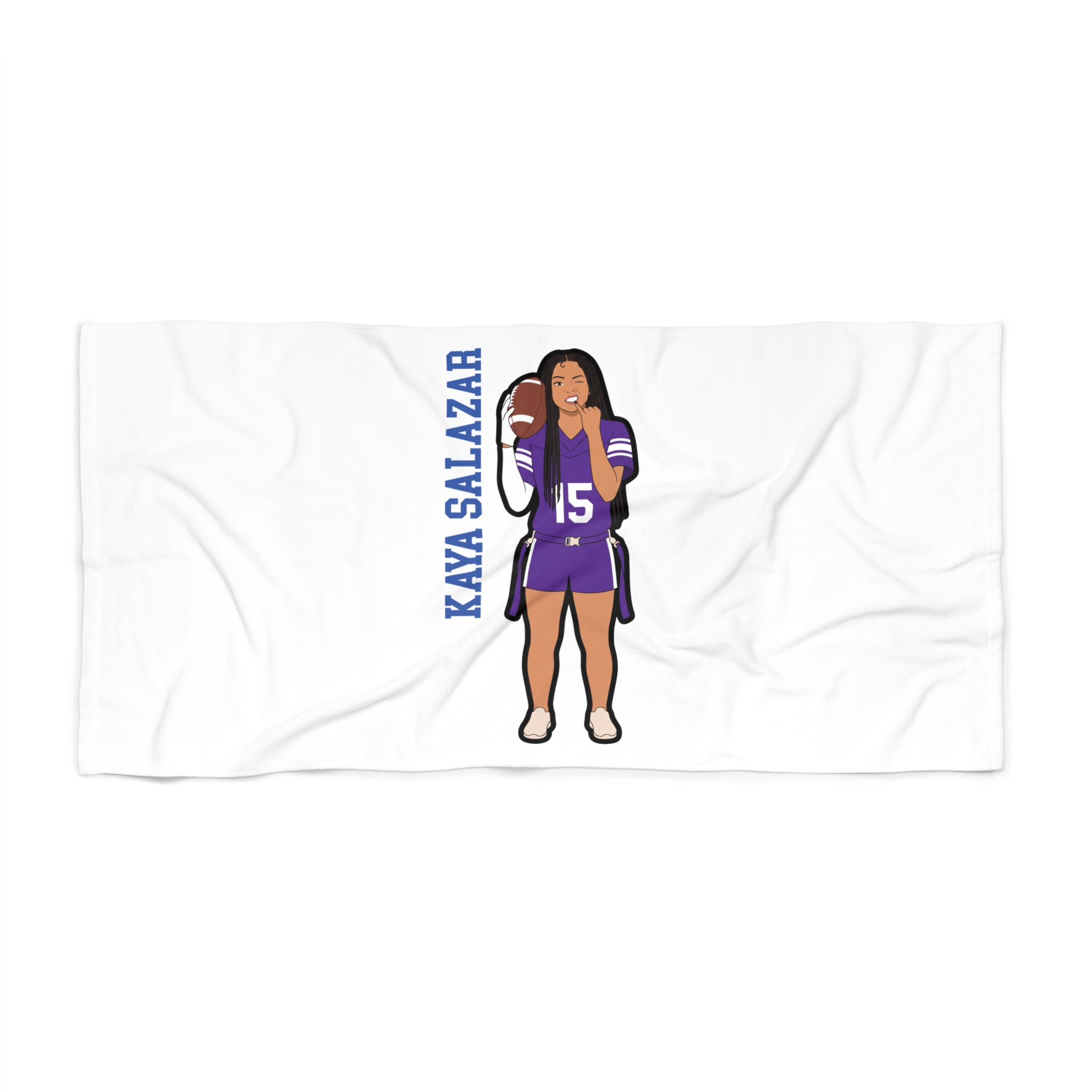Beach Towel — character_name_vertical in Classic