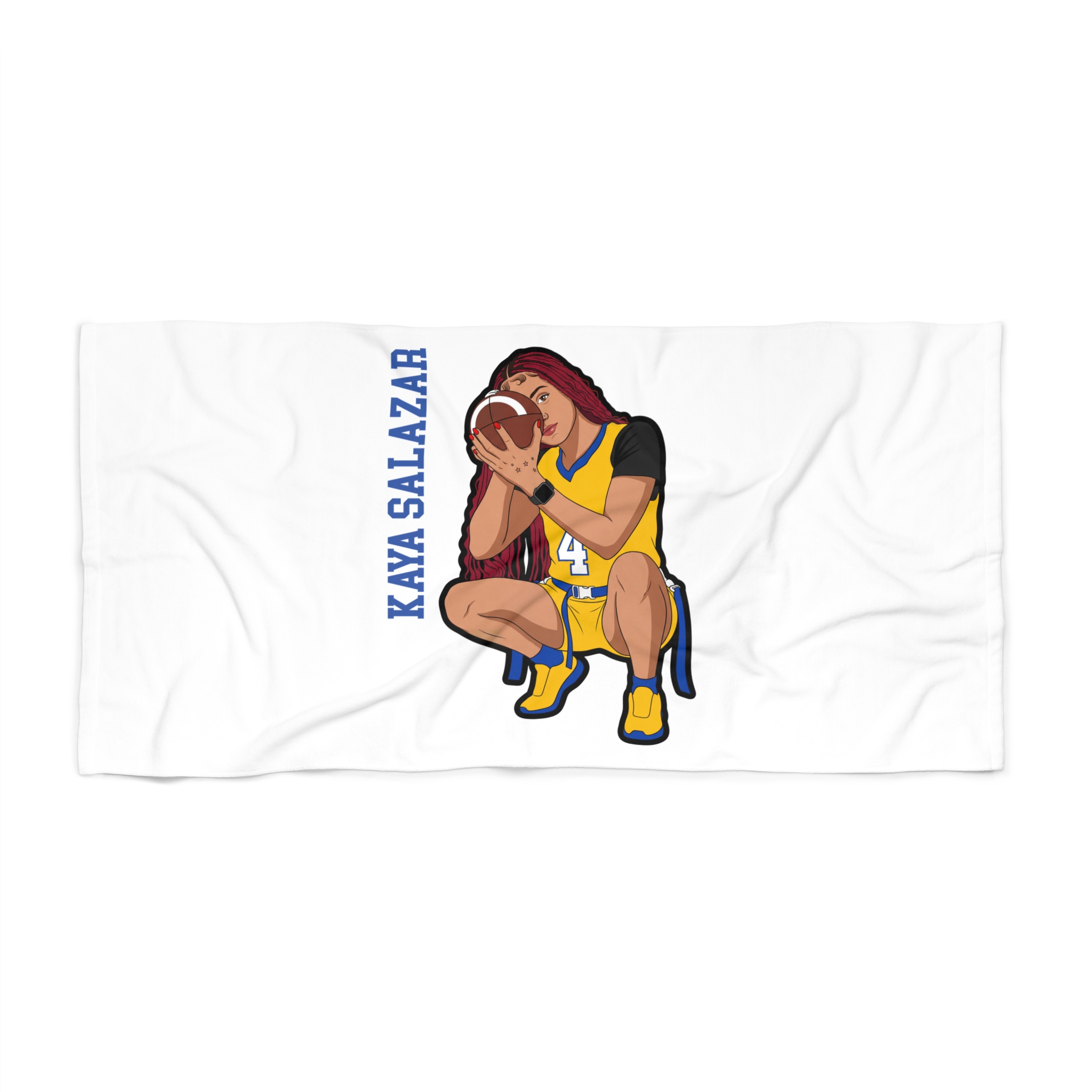 Beach Towel — character_name_vertical in Classic