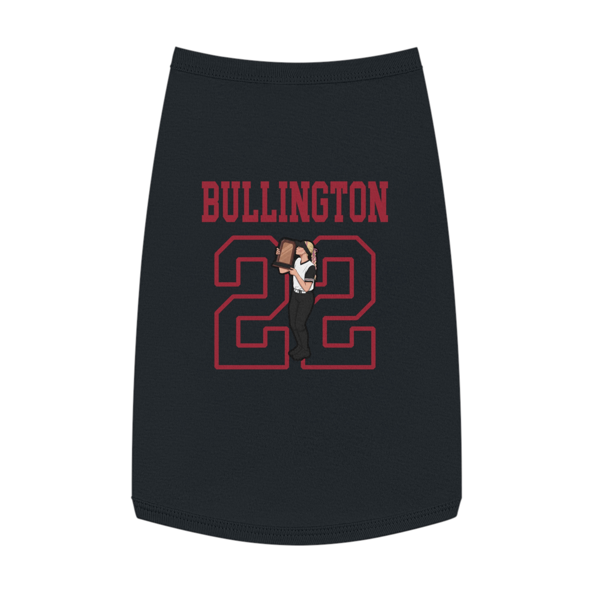 Pet Tank Top — character_shirsey in Black