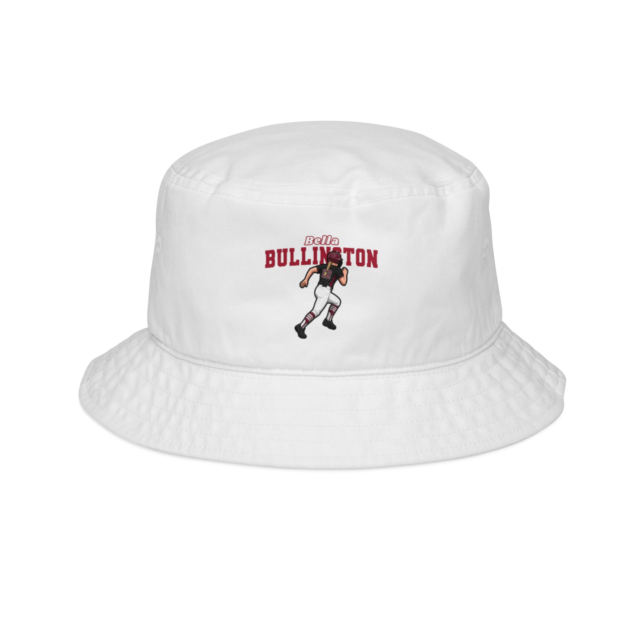 Bucket Hat — character_name_arch in White