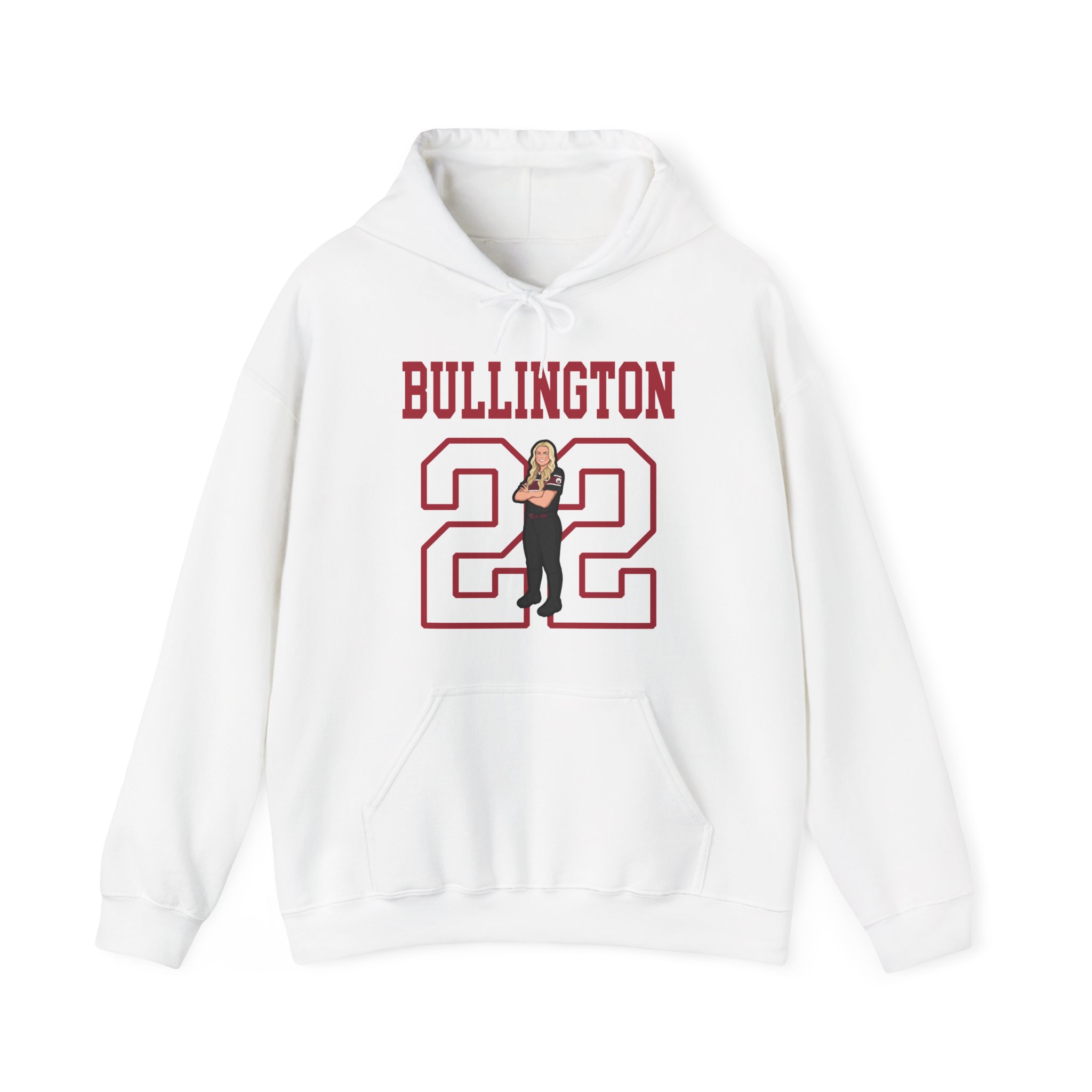 Hoodie — character_shirsey in White