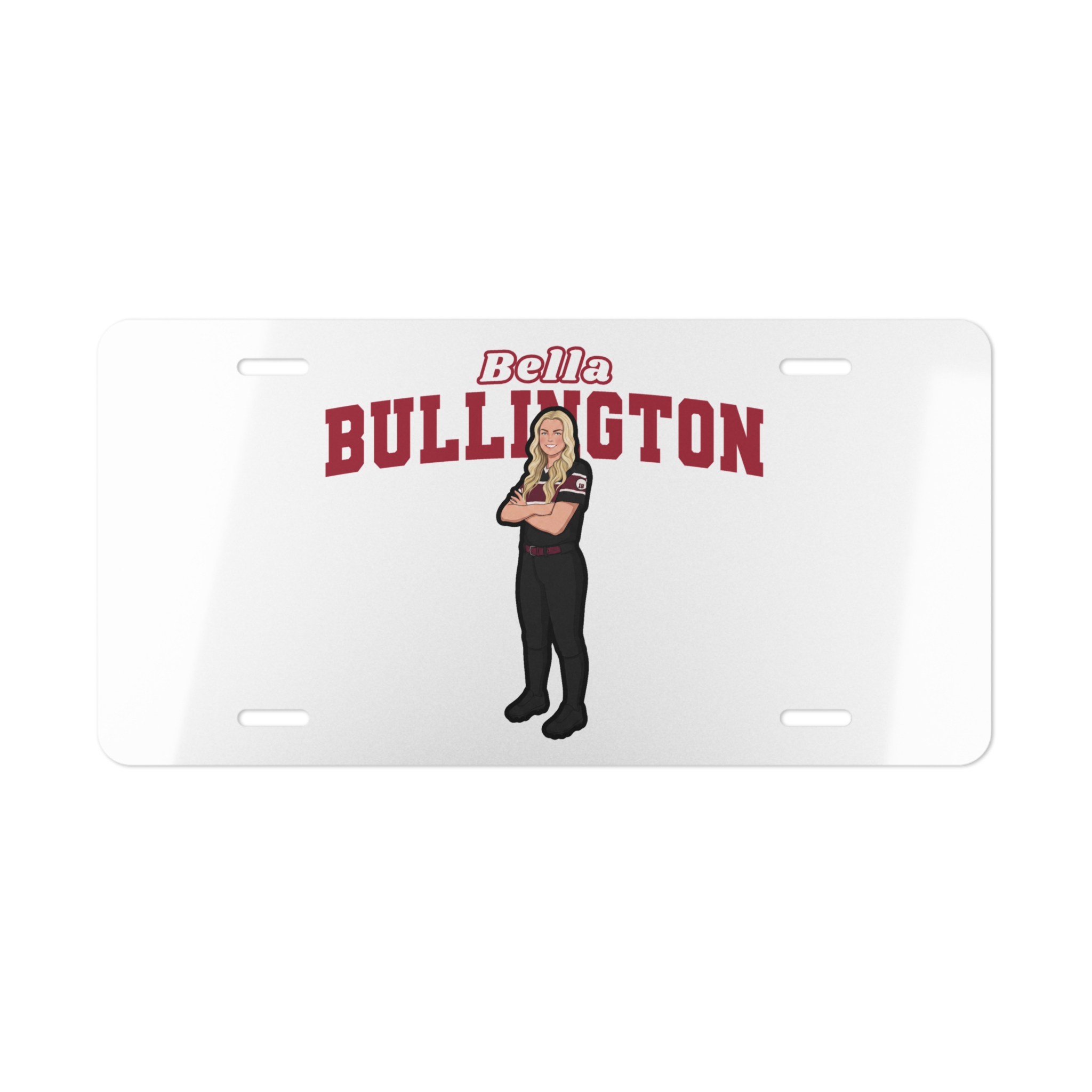 License Plate — character_name_arch in Classic