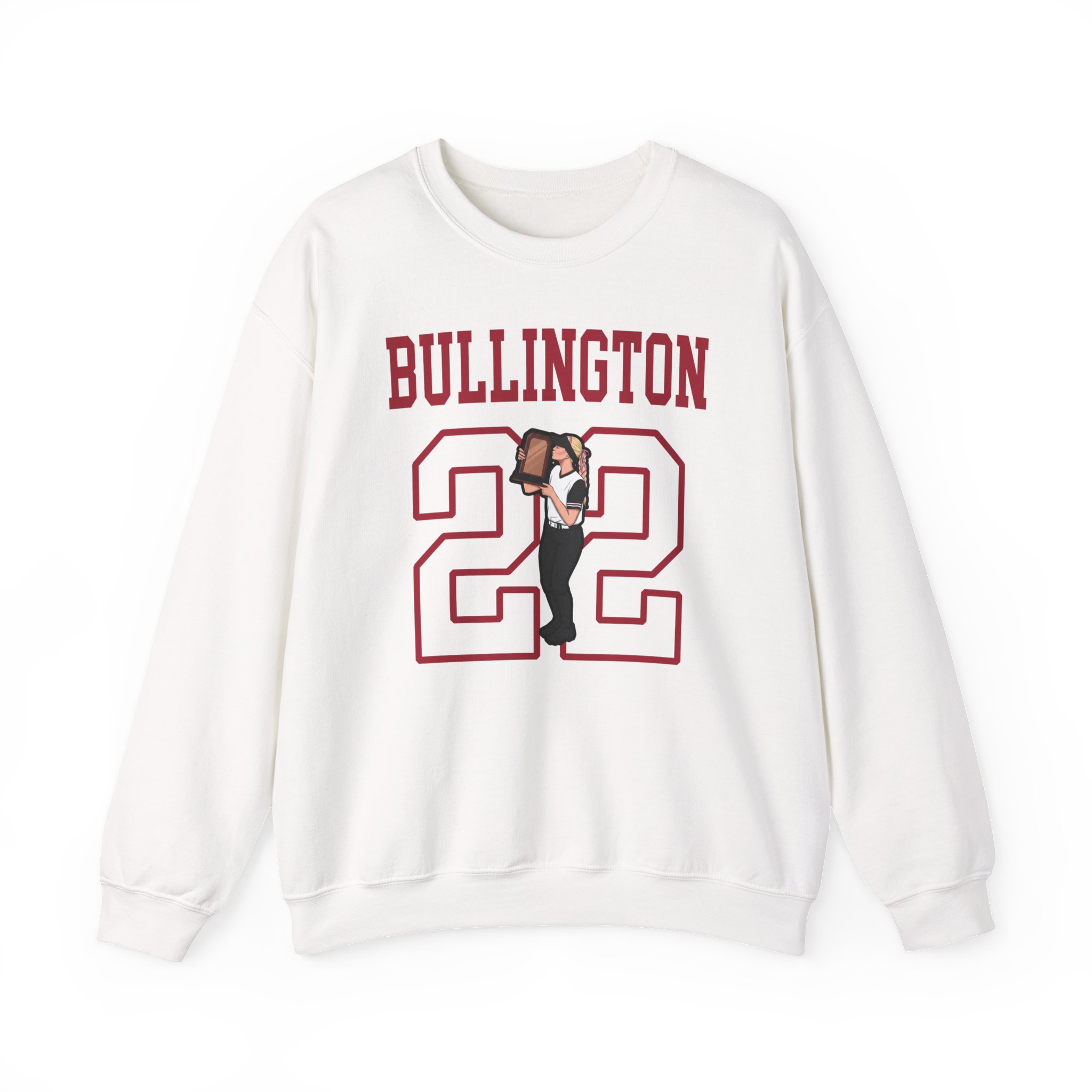 Crewneck Sweatshirt — character_shirsey in White