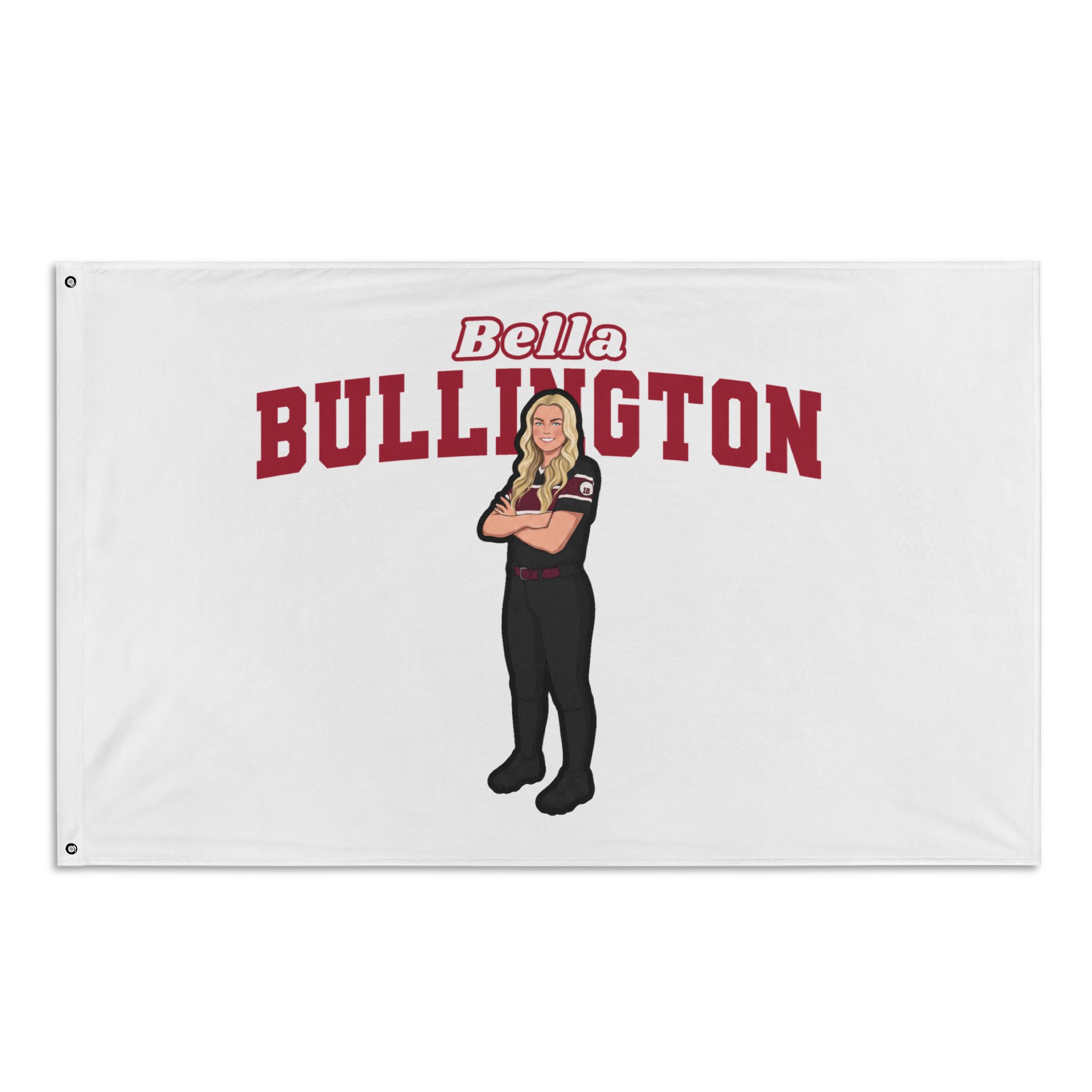 Flag (35 × 56 in) — character_name_arch in Classic