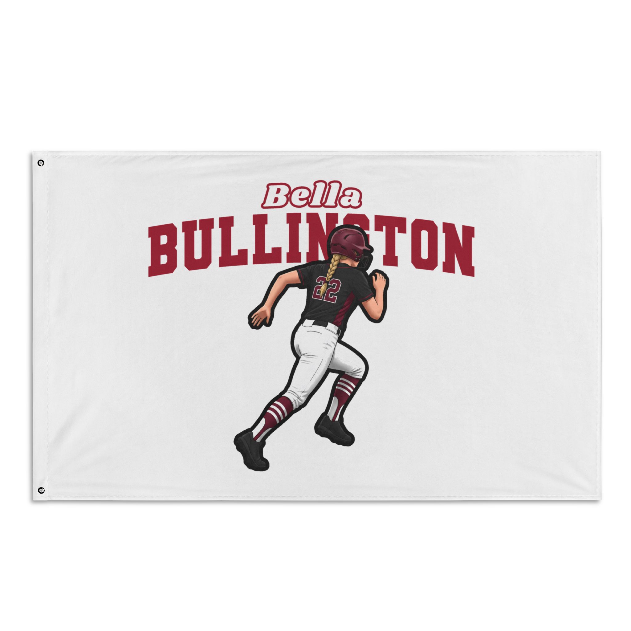 Flag (35 × 56 in) — character_name_arch in Classic