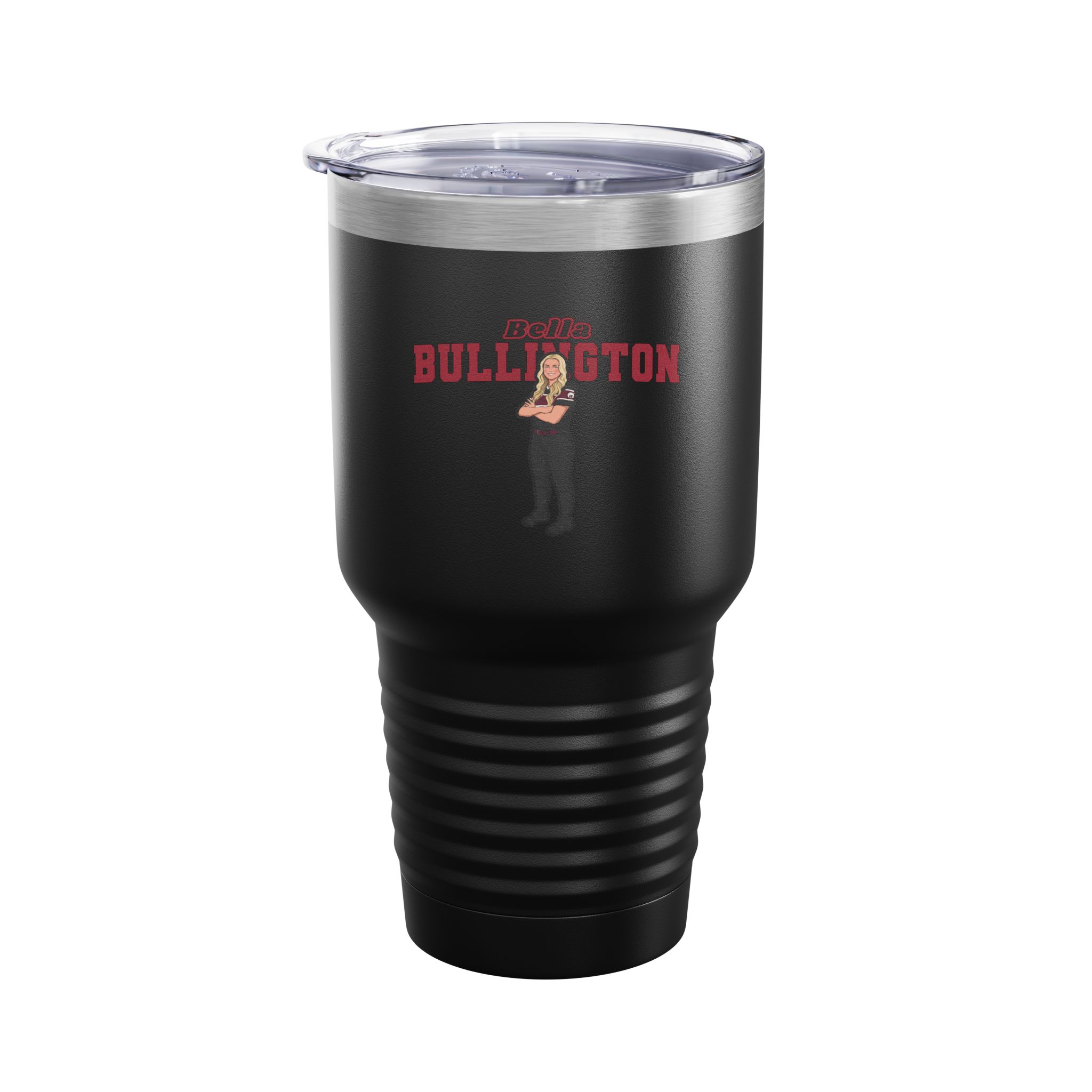 30oz Tumbler — character_name_arch in Black