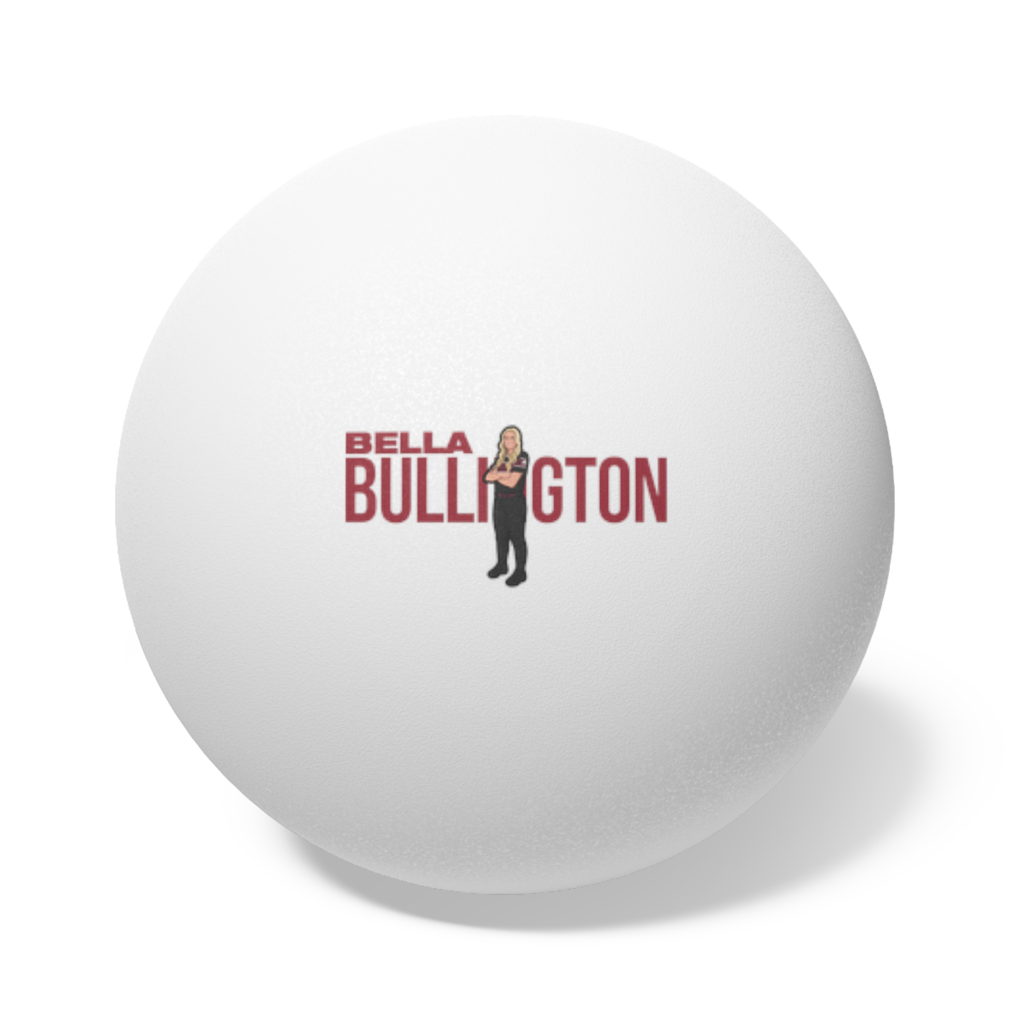 Ping Pong Balls, 6 pcs — character_player_name in White