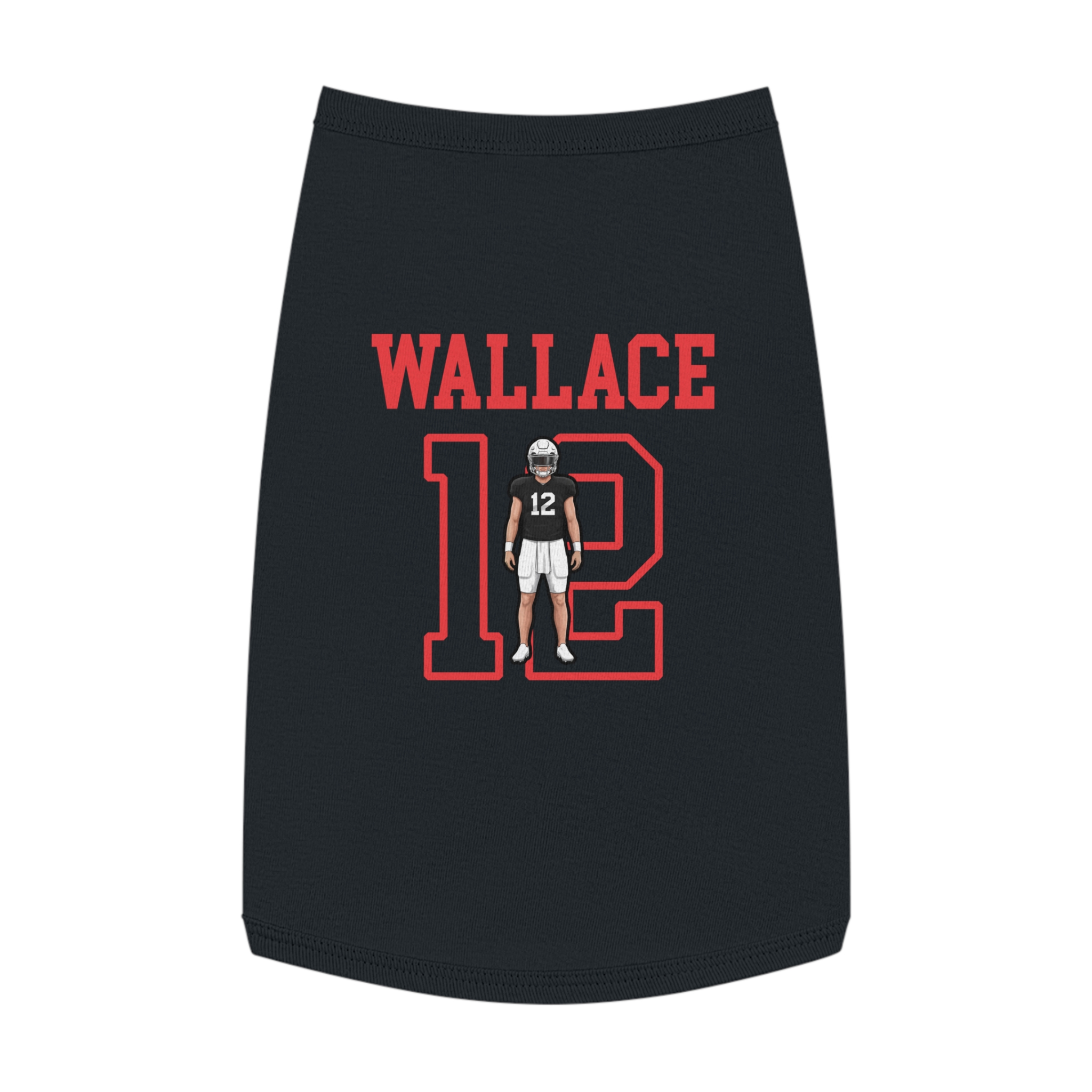 Pet Tank Top — character_shirsey in Black