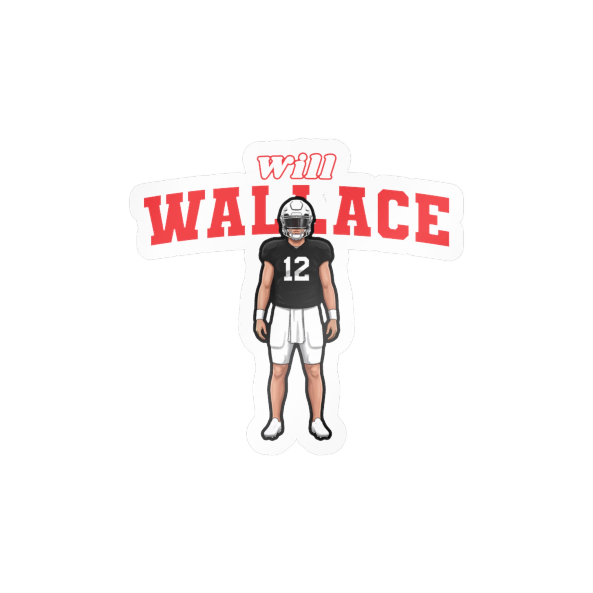 Vinyl Sticker — character_name_arch in Classic